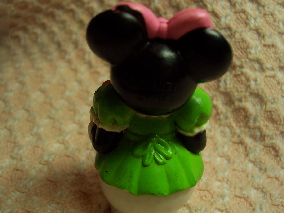 Disney Minnie Mouse Bubble Pipe finger puppet