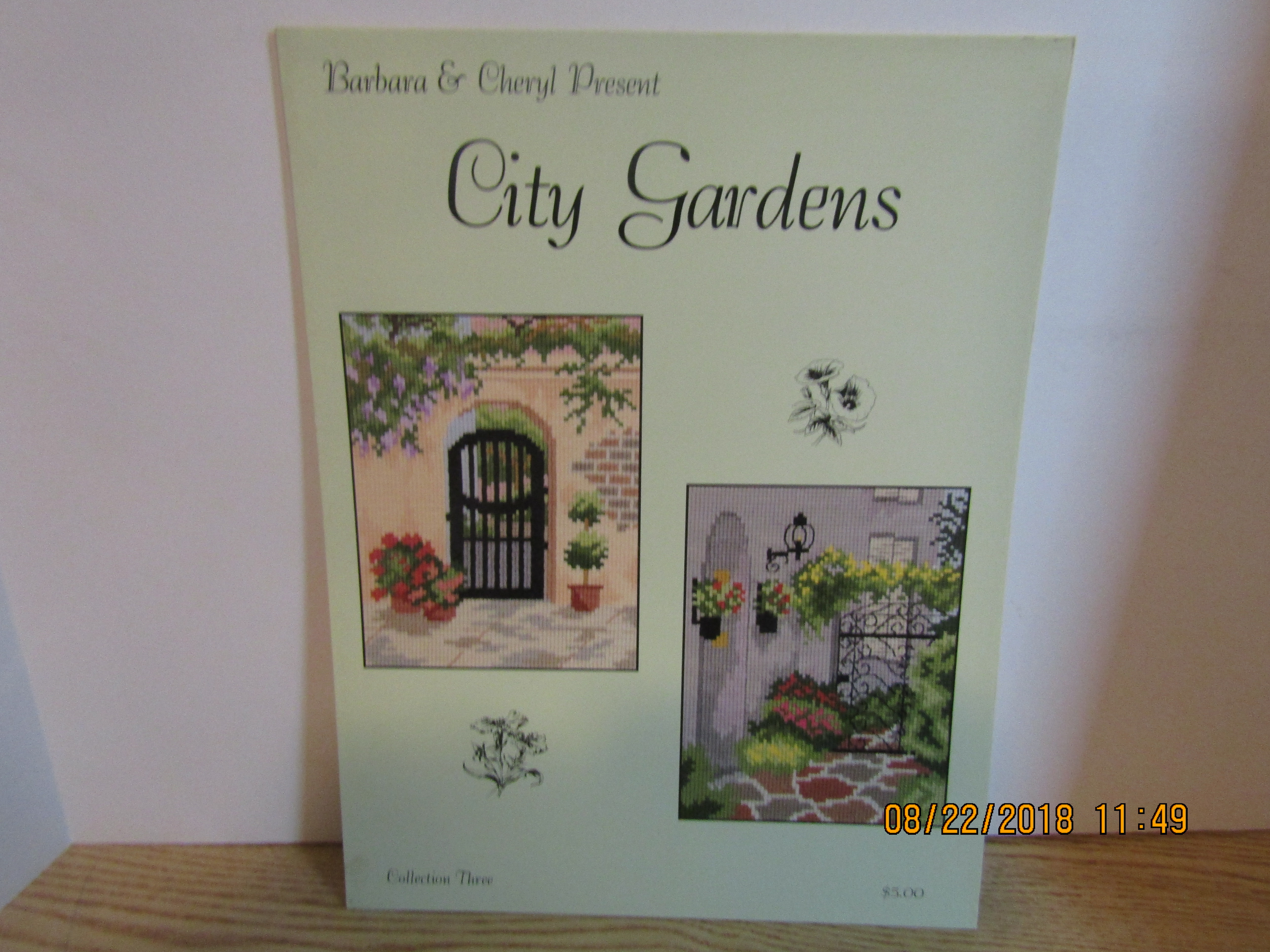 Booklet Barbara & Cheryl Present City Gardens Book 3