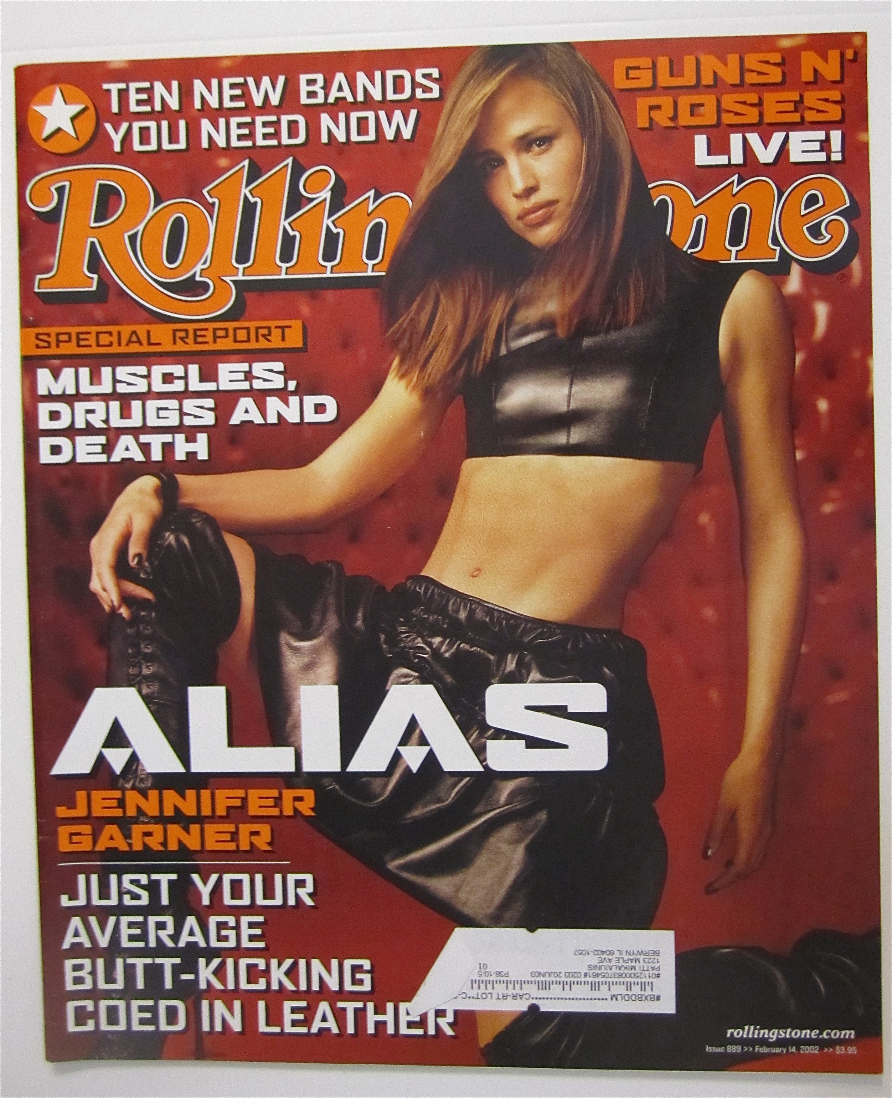 Rolling Stone February 14, 2002 Jennifer Garner