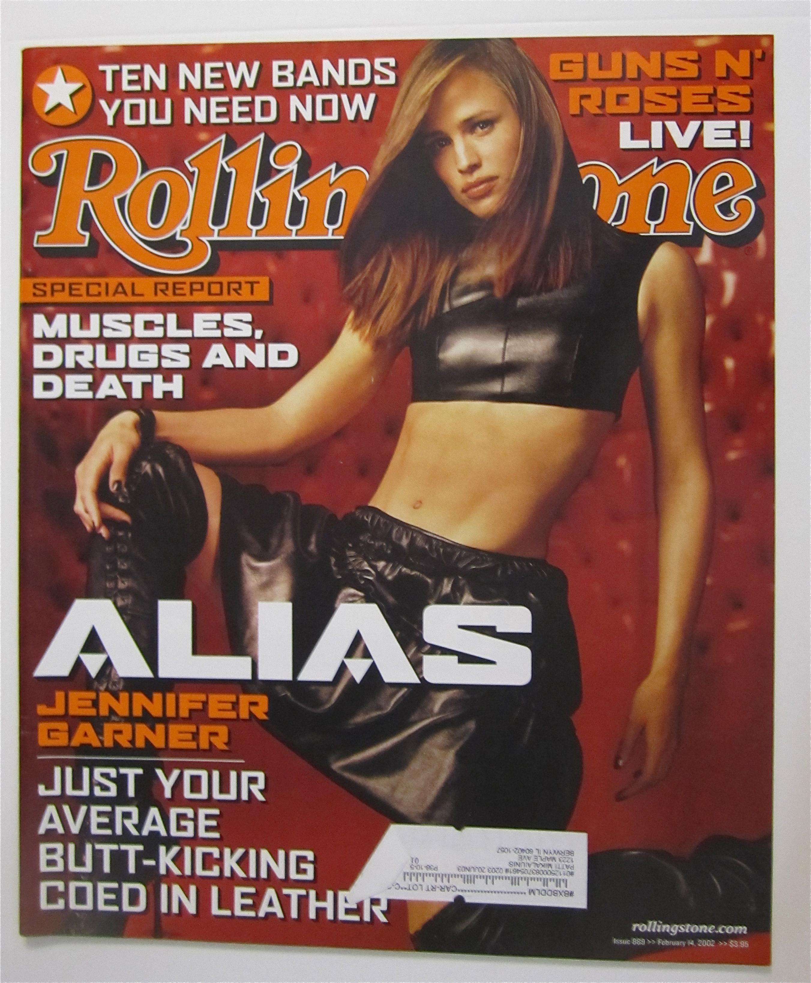 Rolling Stone February 14, 2002 Jennifer Garner