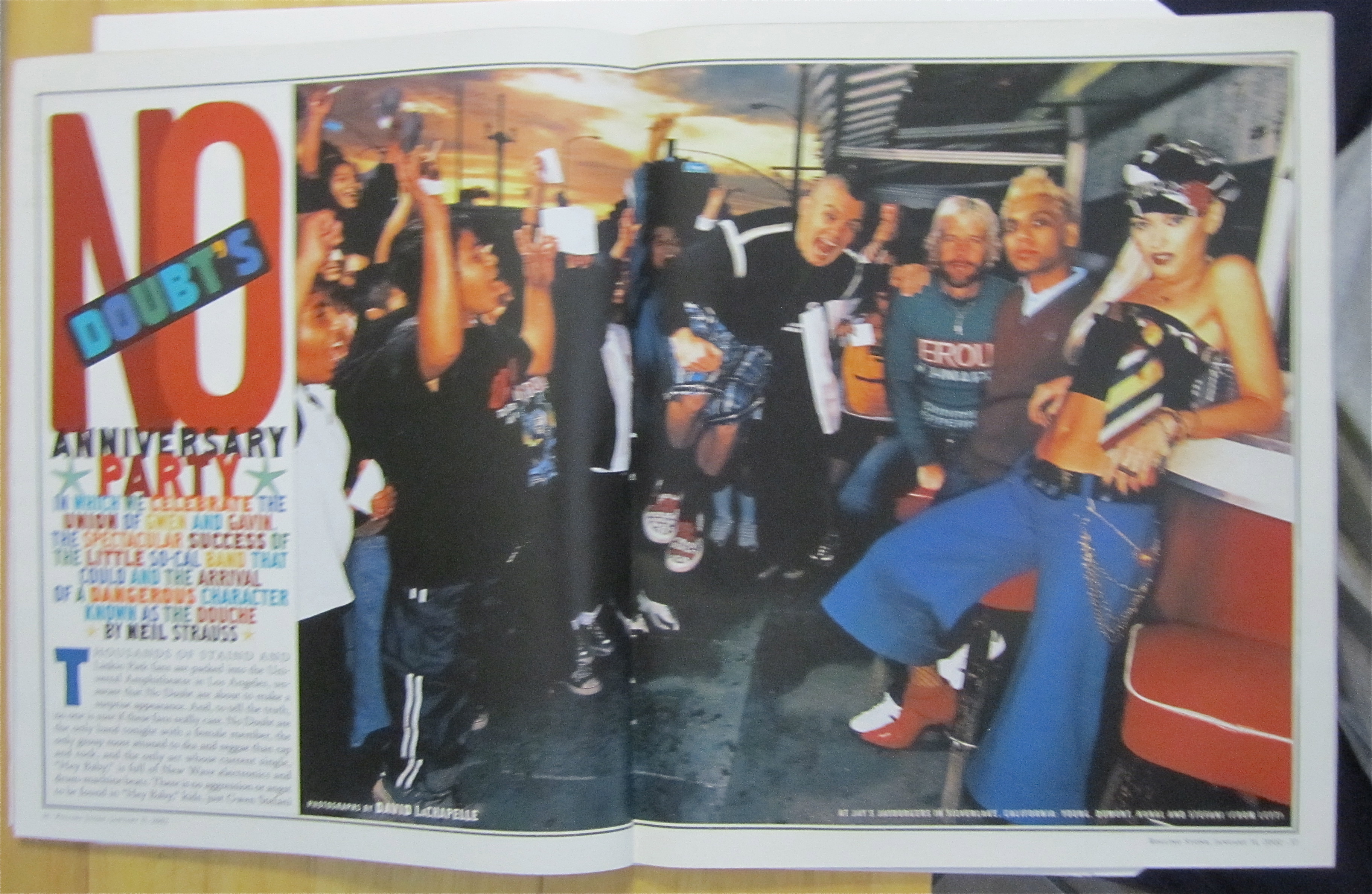 Rolling Stone January 31, 2002 No Doubt