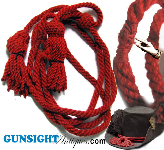 Original! -Civil War era ARTILLERY  HAT CORD