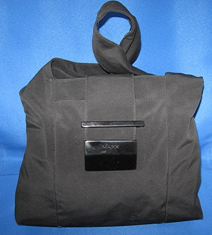 MAXX of New York black microfiber hobo handbag