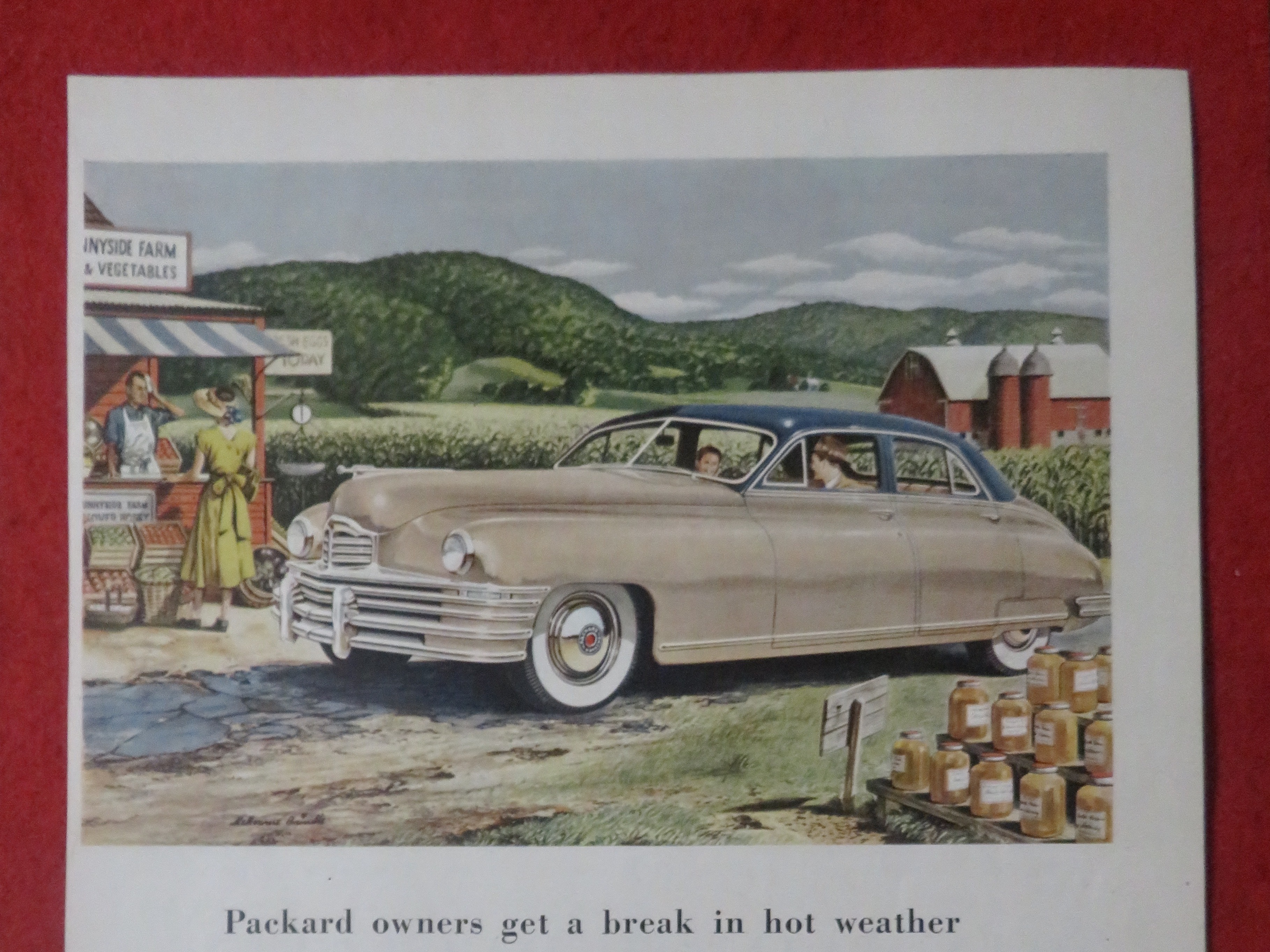 1948 Packard Automobile with 130 HP Eight