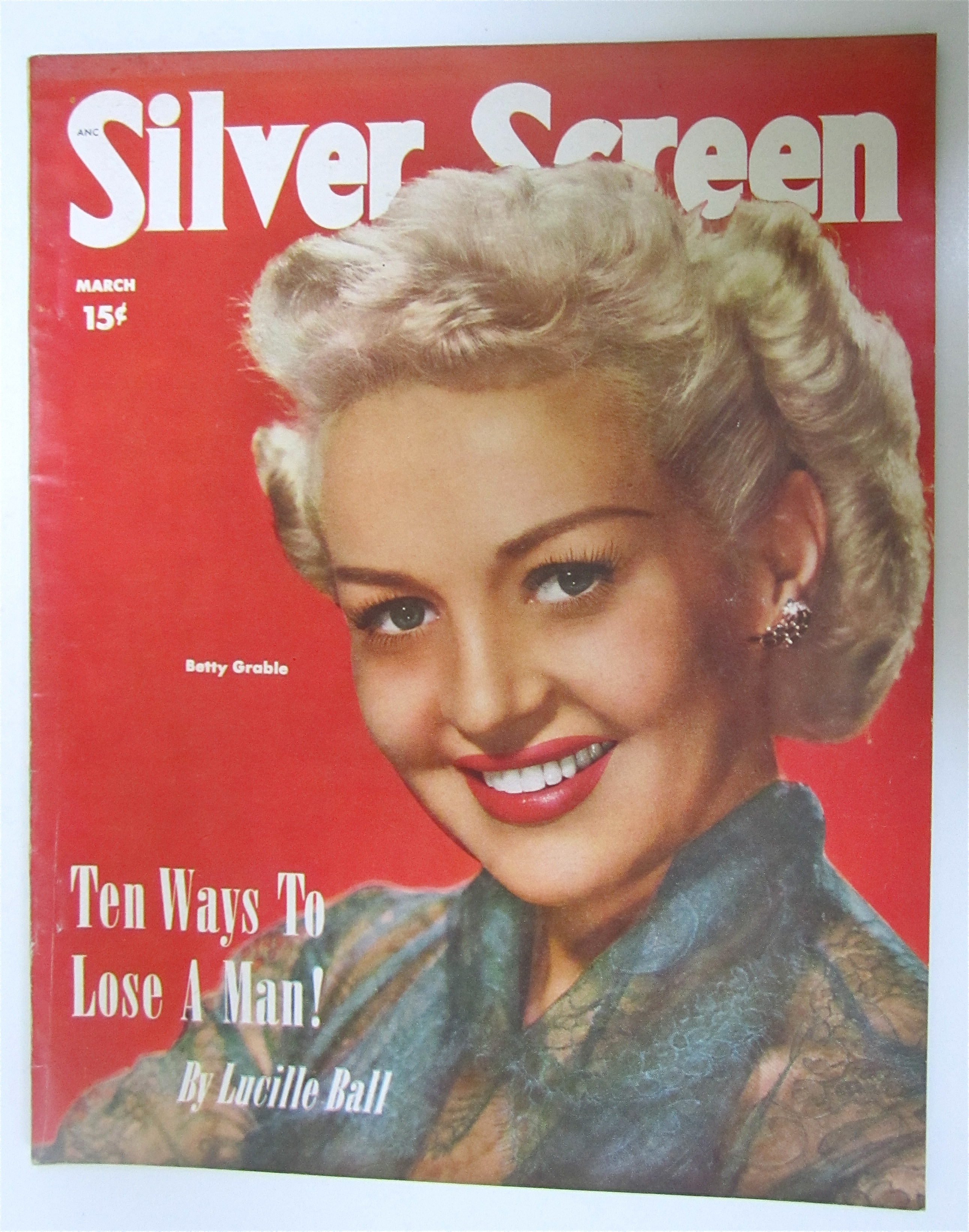 Silver Screen Magazine March 1951 Betty Grable