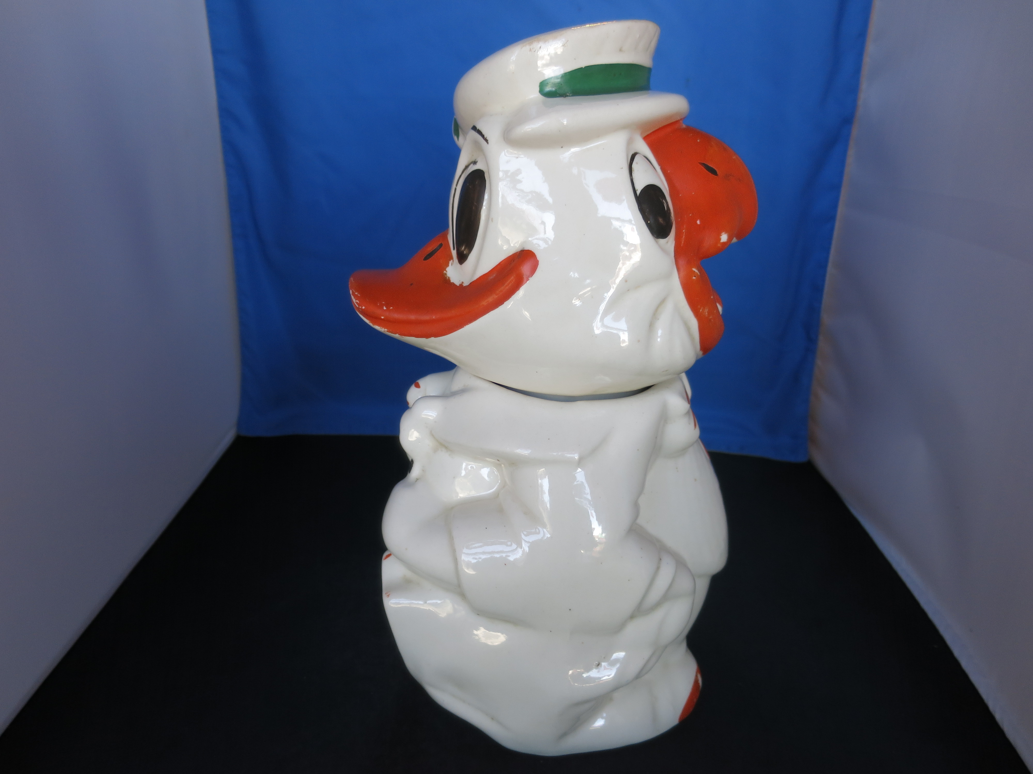 Disney Donald Duck Jose Joe Carioca Turnabout Cookie Jar