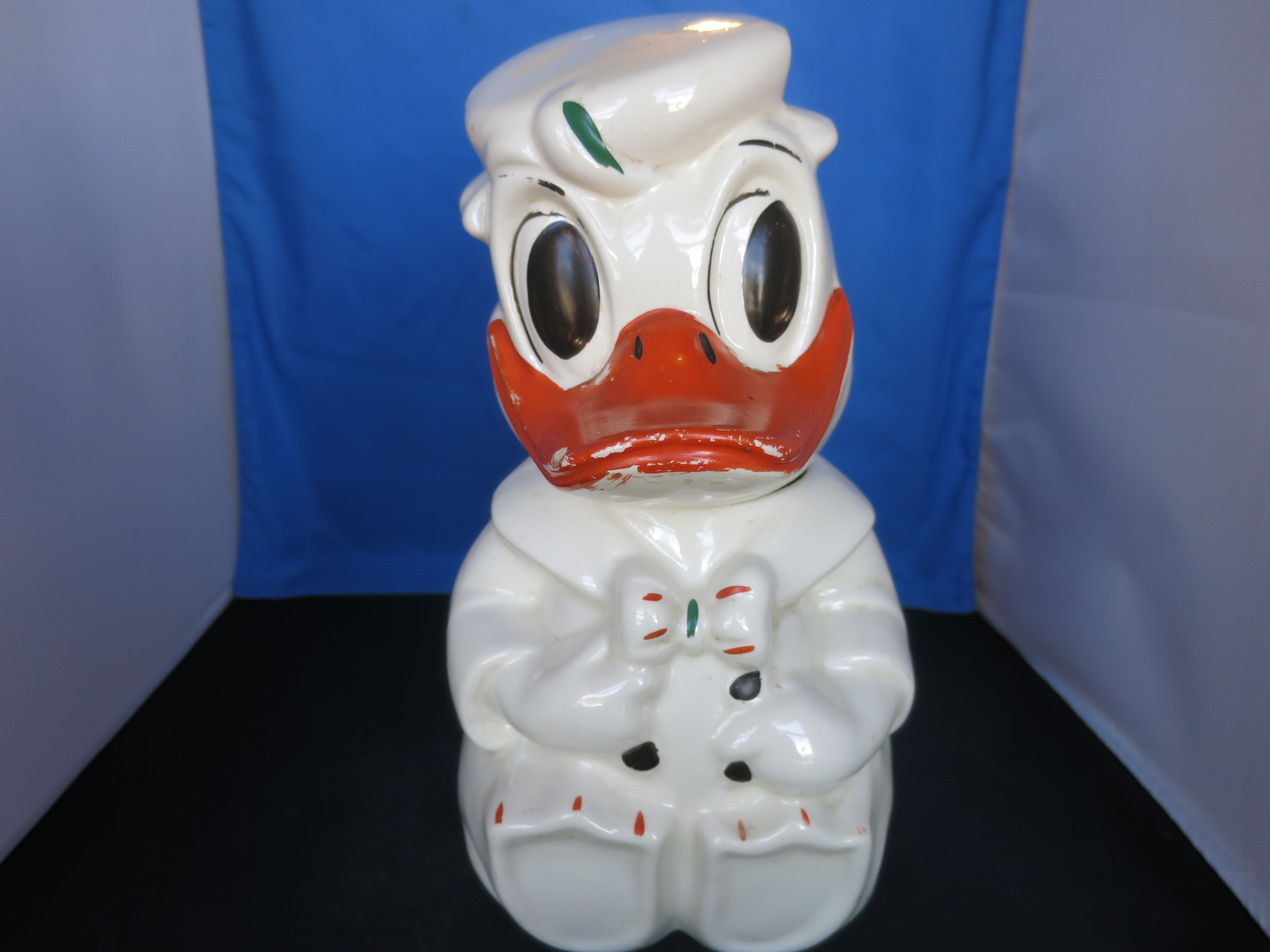 Disney Donald Duck Jose Joe Carioca Turnabout Cookie Jar