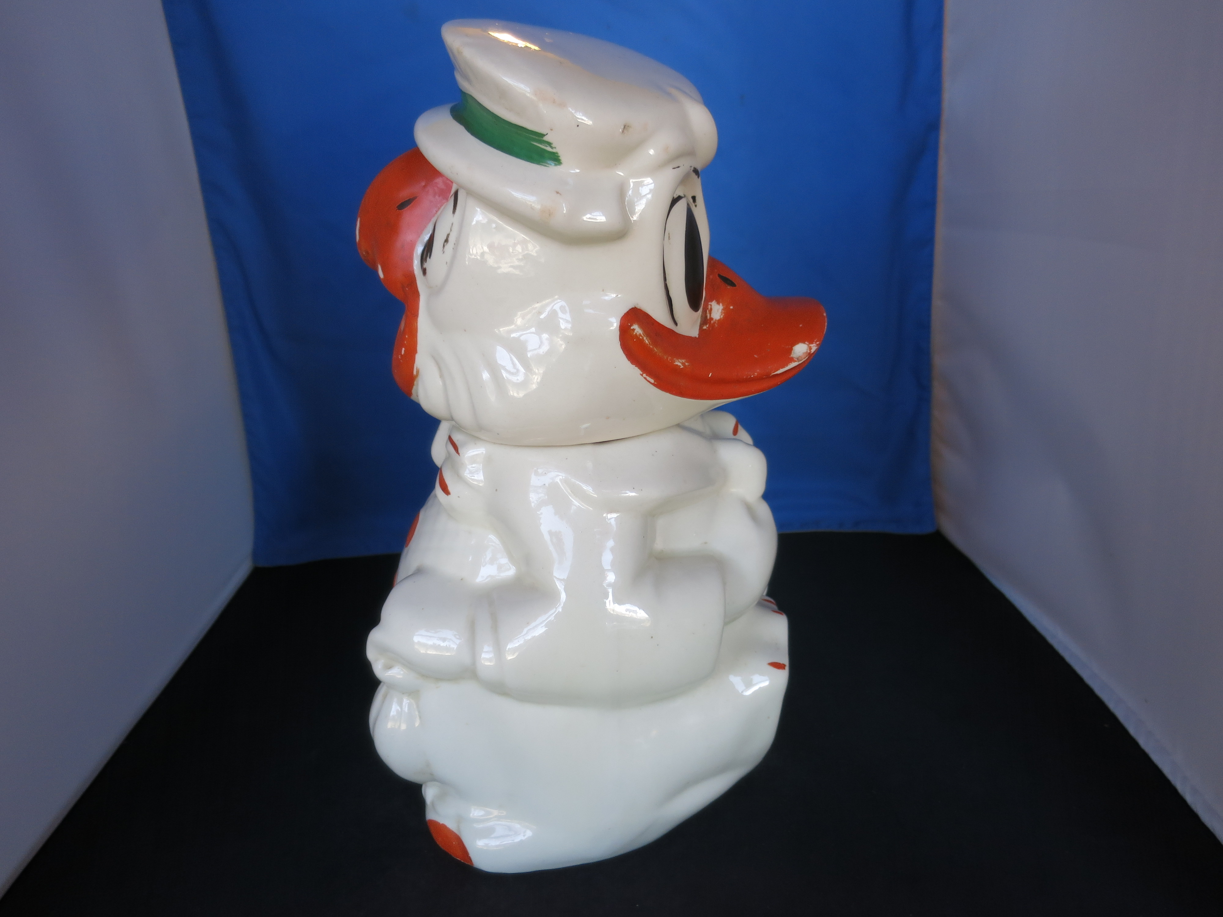 Disney Donald Duck Jose Joe Carioca Turnabout Cookie Jar