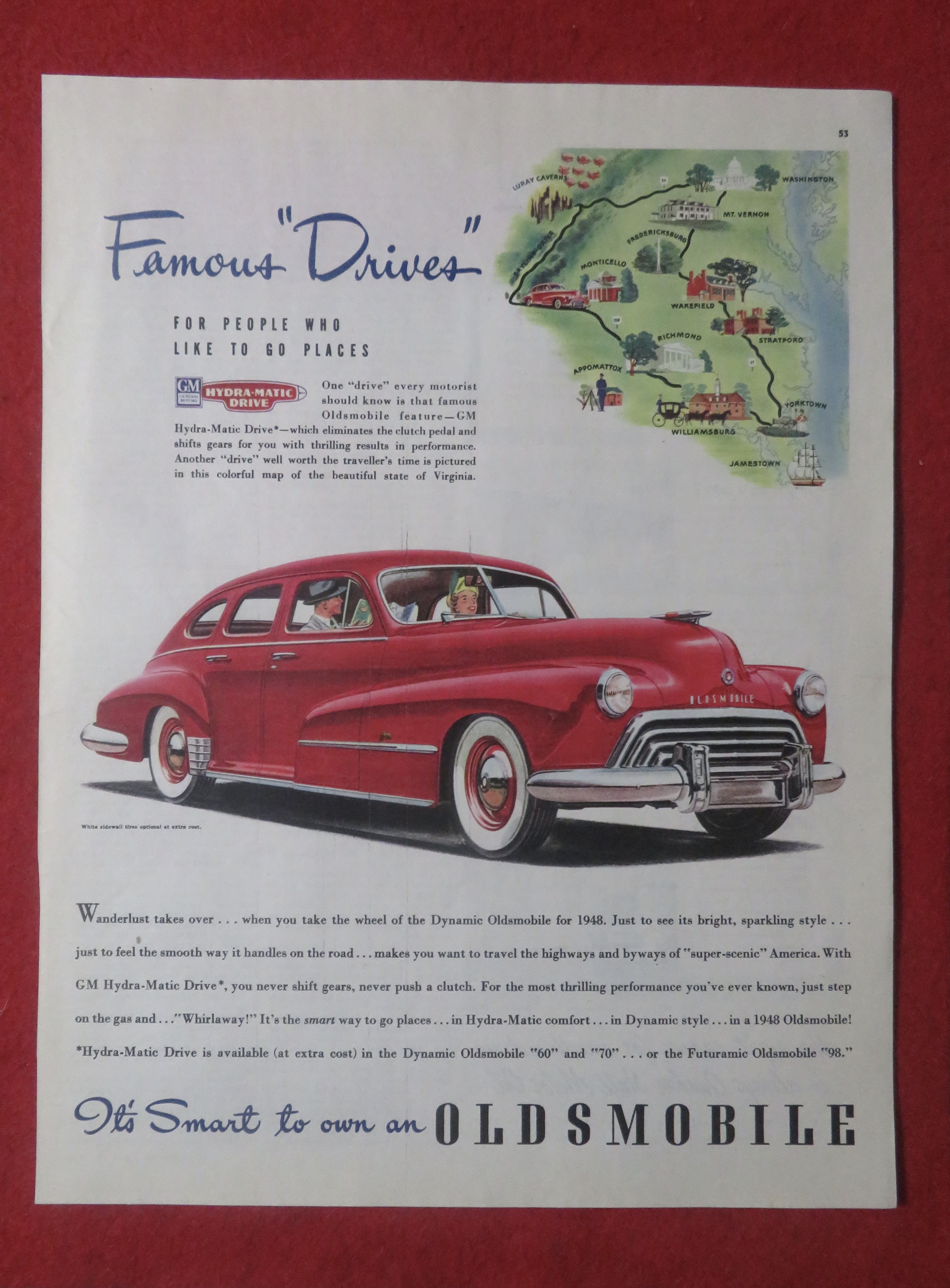 1948 Oldsmobile Automobile with Hydra Matic Drive