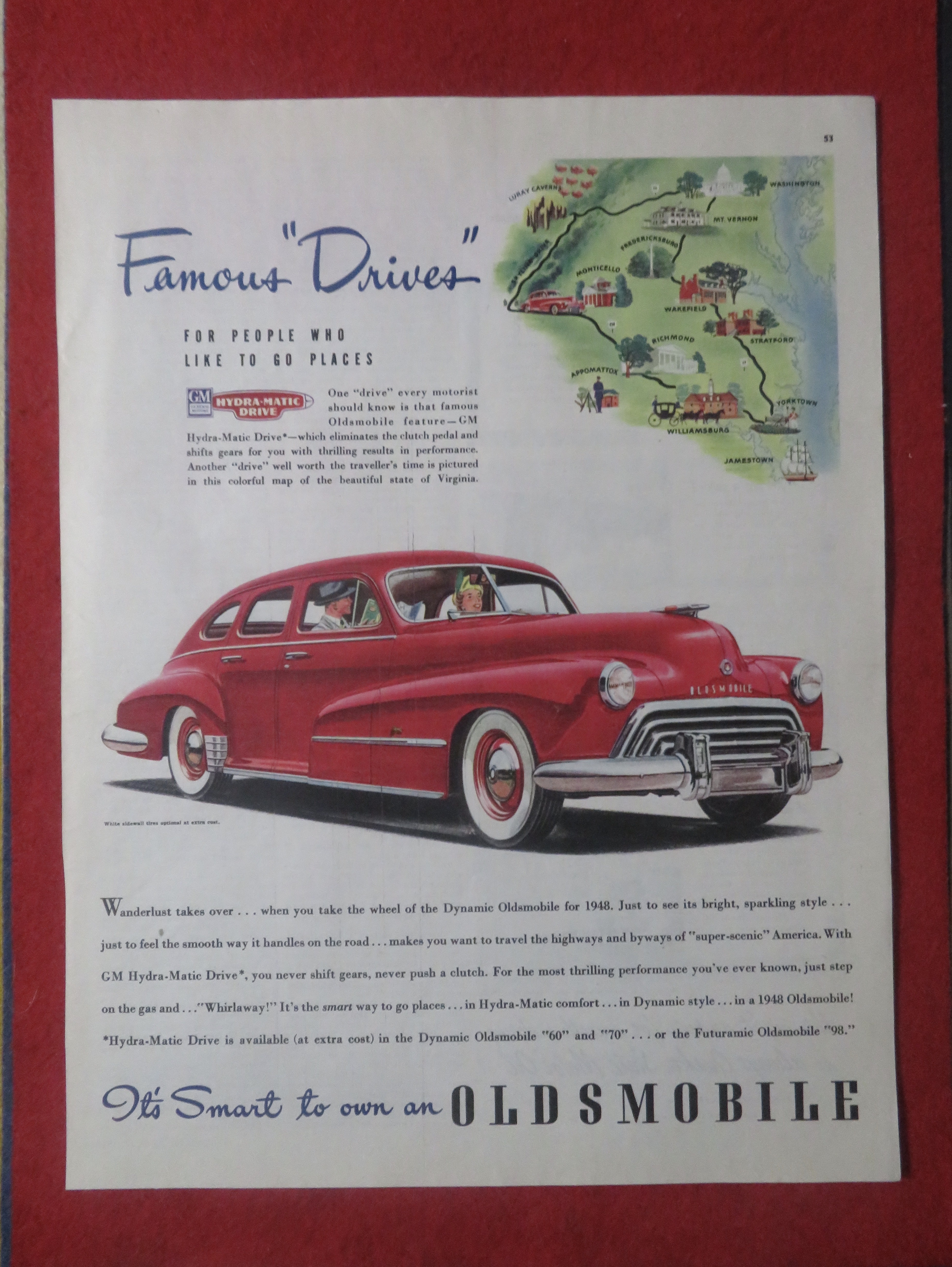1948 Oldsmobile Automobile with Hydra Matic Drive