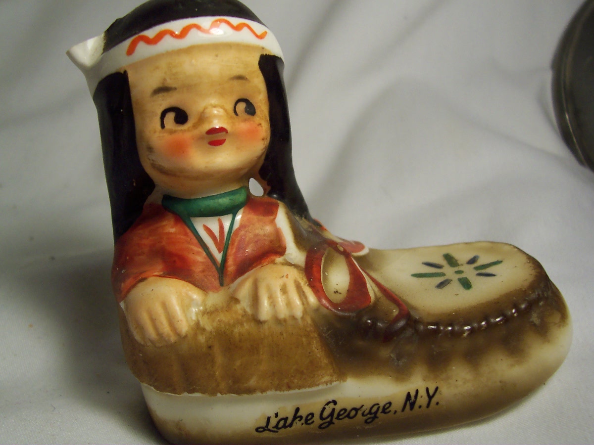 Indian Children Salt and Pepper Shakers Japan