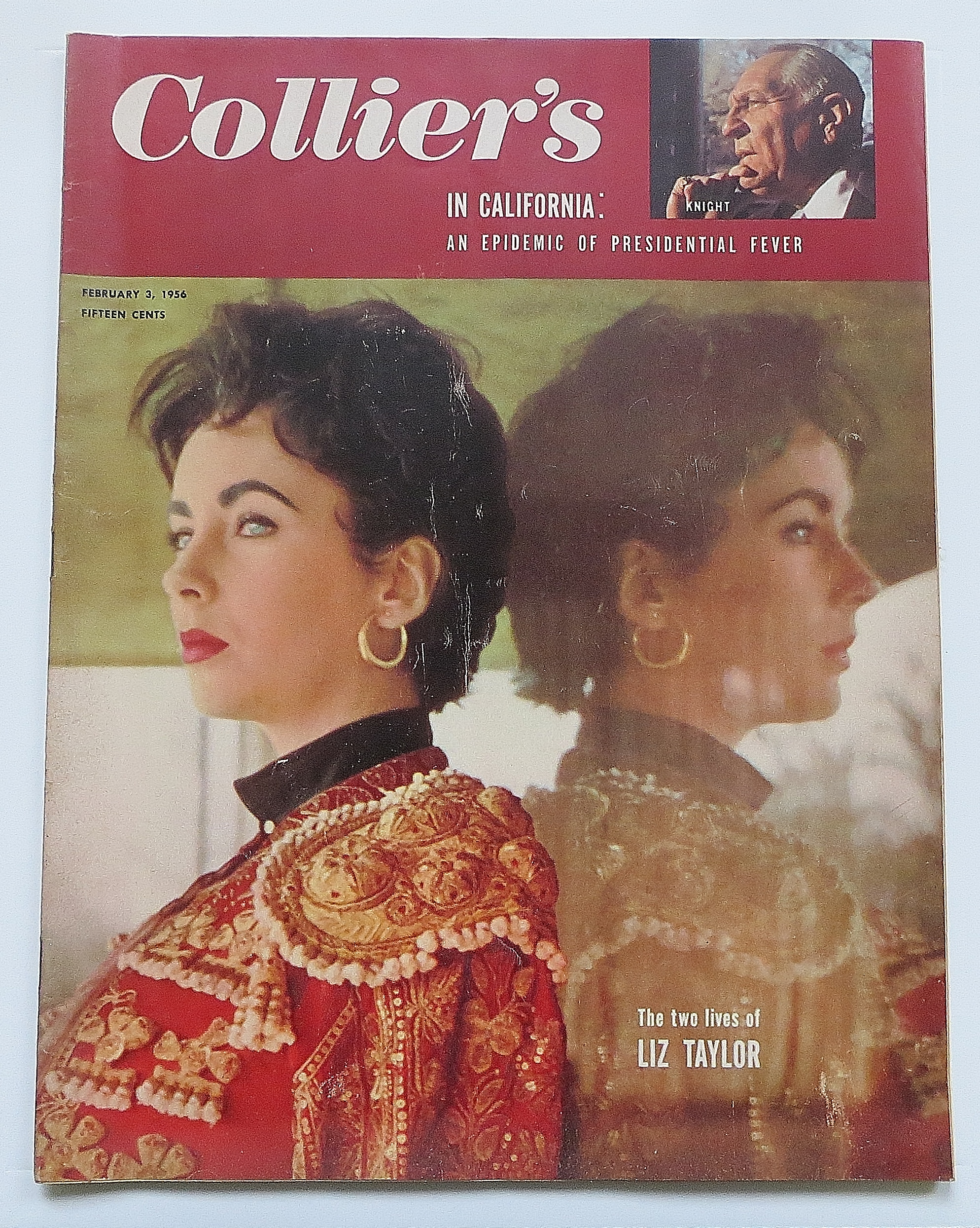 Collier's Magazine February 3, 1956 Liz Taylor
