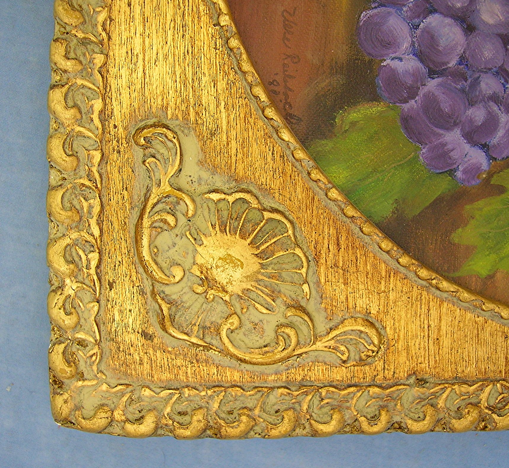 Framed Oil Painting Signed Vere Radcheki 83