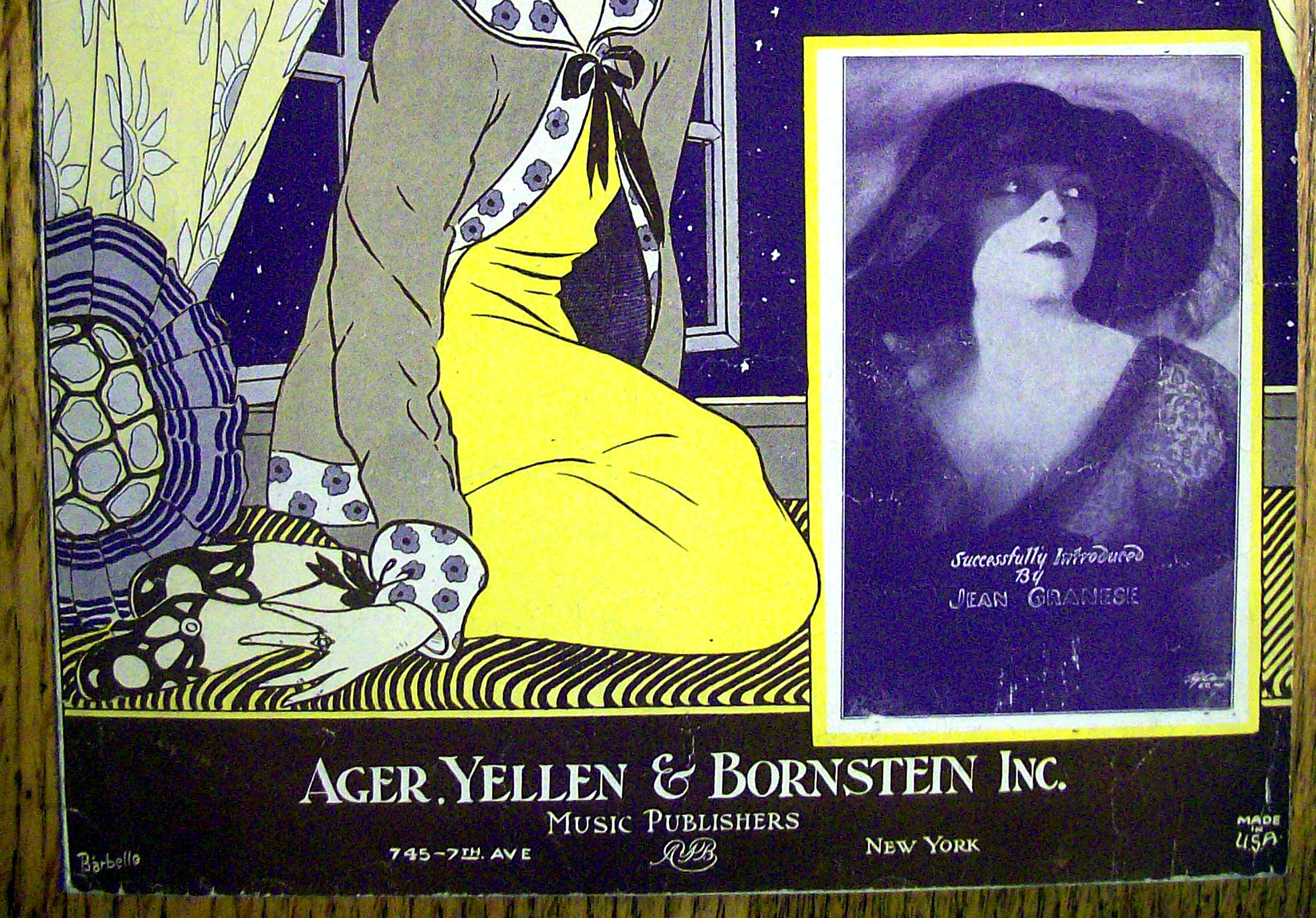 Sheet Music For 1926 I'd Rather Be Alone
