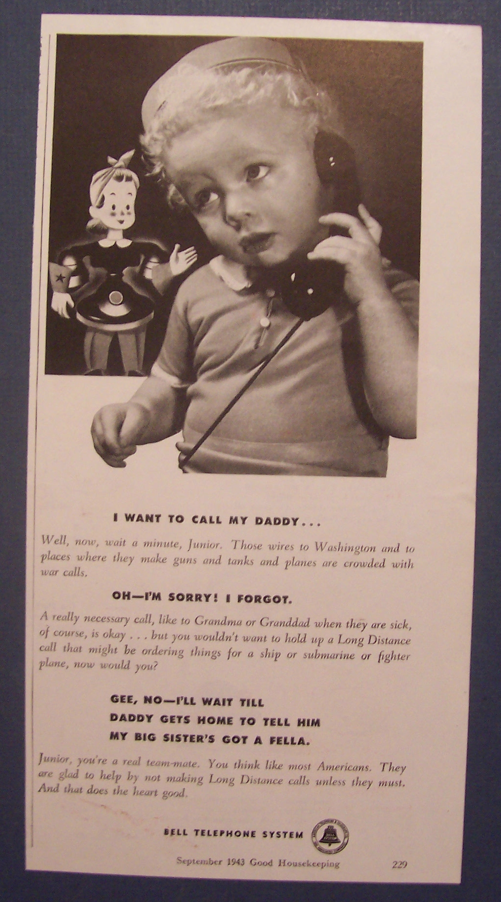1943  Bell  Telephone  System