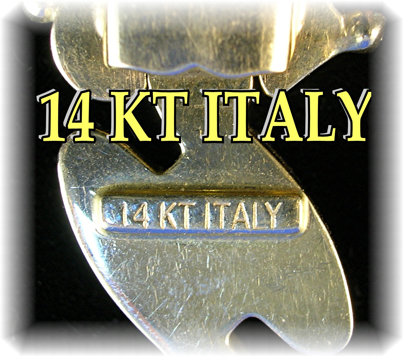 14K Yellow Gold Italian Bracelet