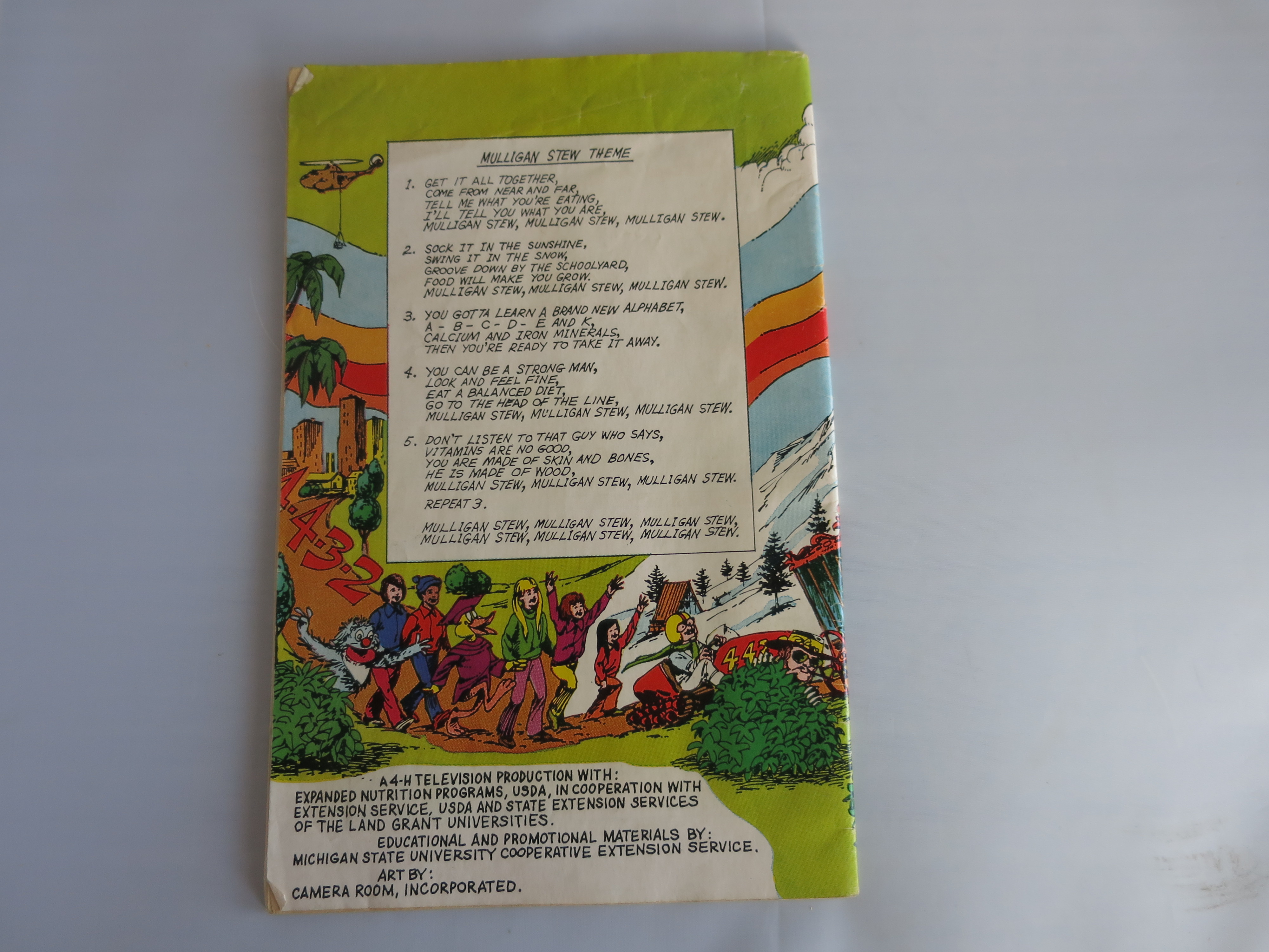 Mulligan Stew Education Comic 4-H Television 4 4 3 2
