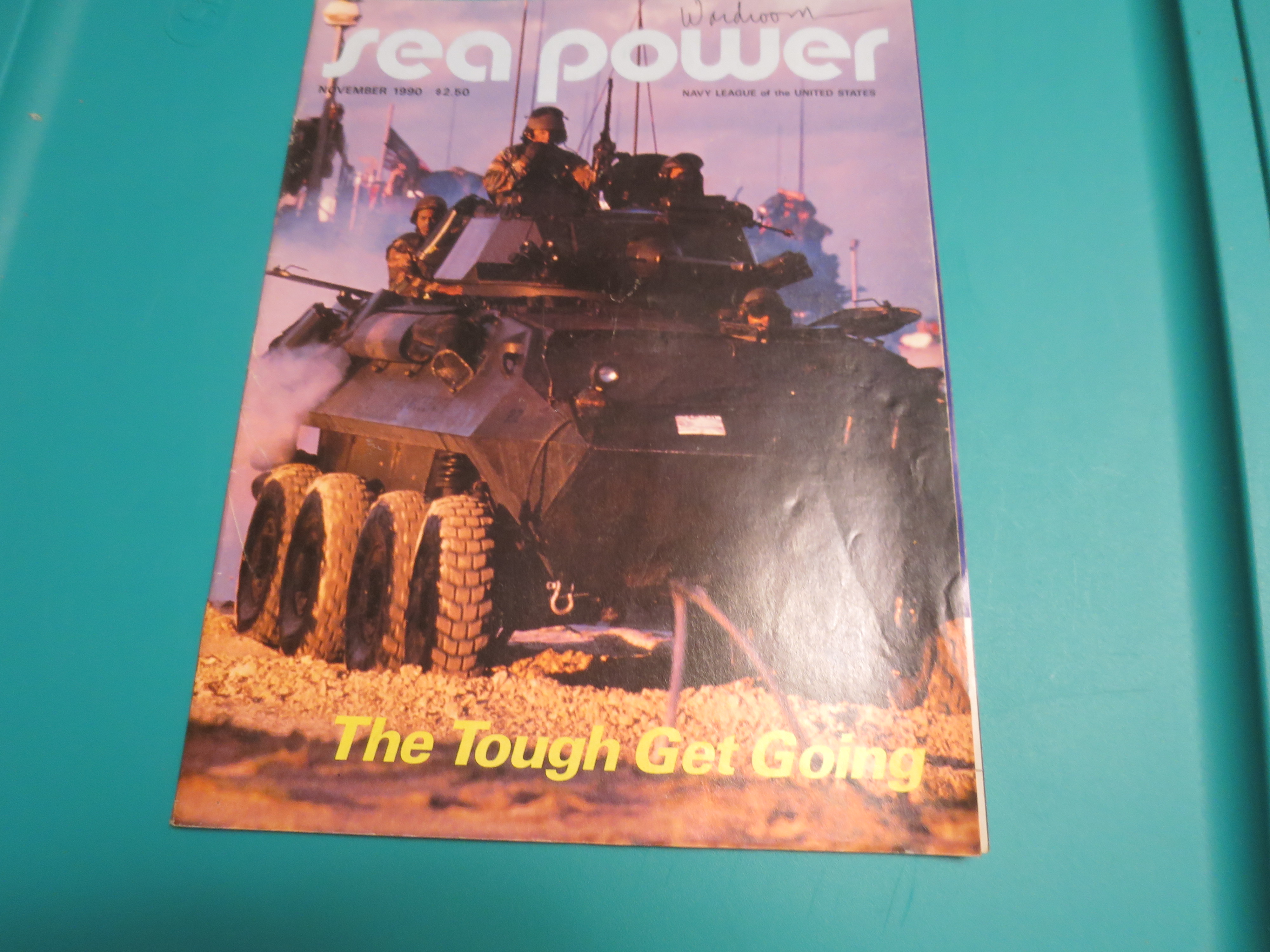 Magazine Sea Power Nov 1990 Navy League