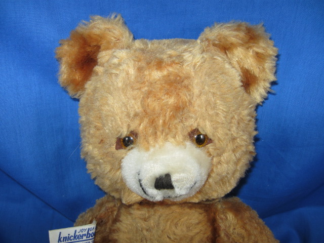 Old Gold Knickerbocker Teddy Bear Mader In Japan