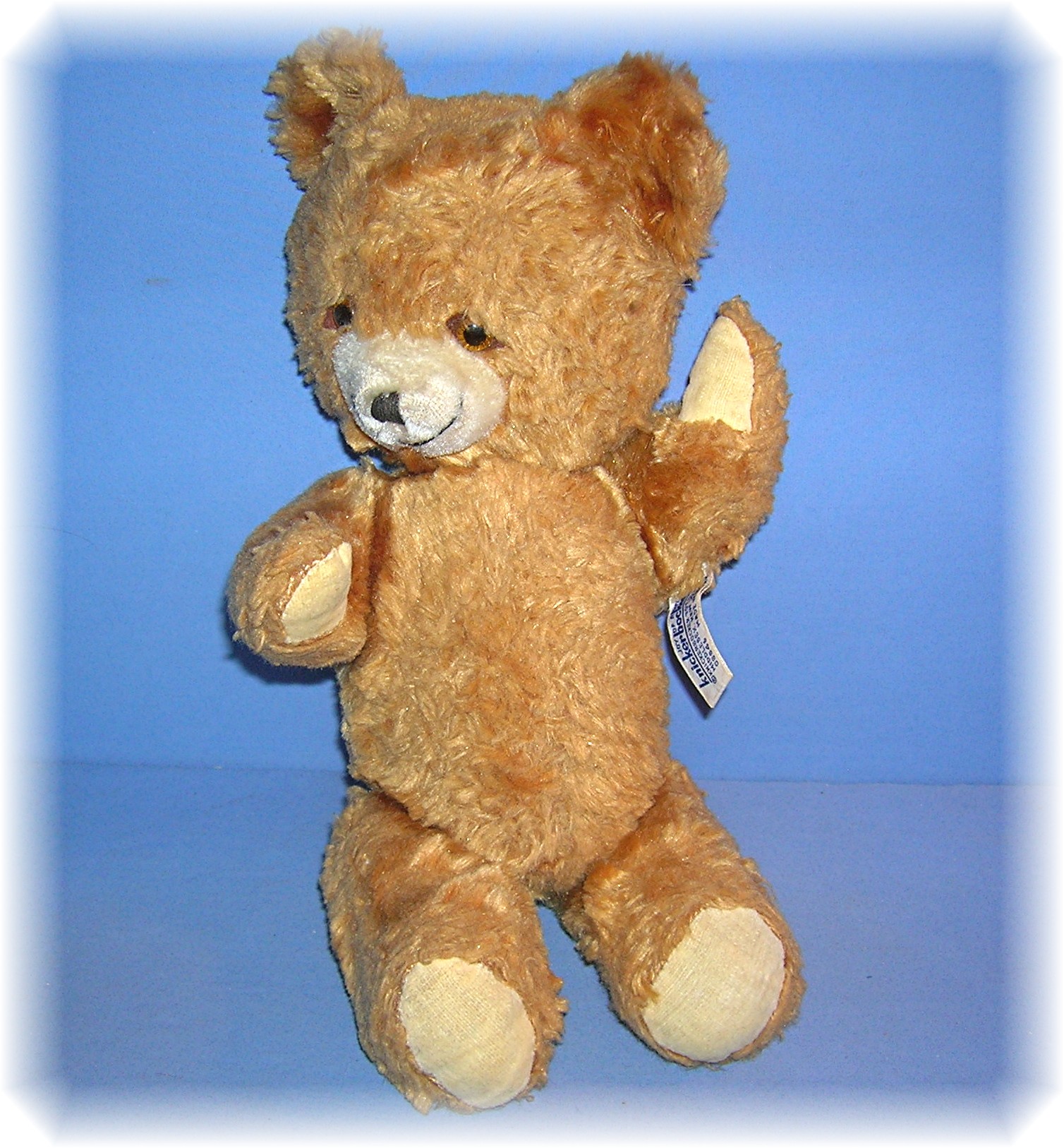 Old Gold Knickerbocker Teddy Bear Mader In Japan
