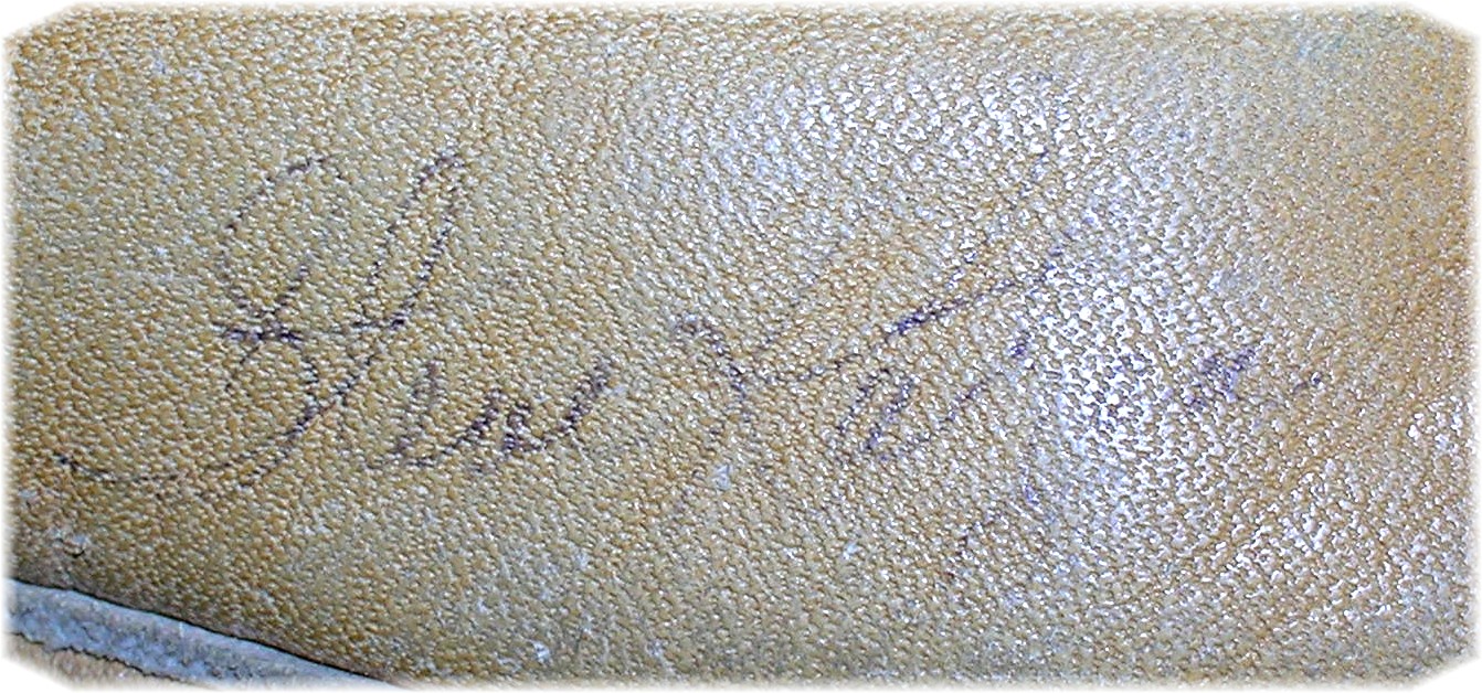 Autographed Franklin Baseball Glove . . . .