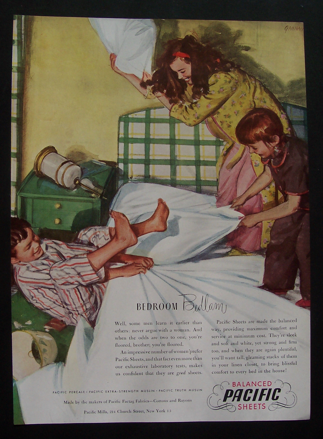 1945  Pacific  Balanced  Sheets
