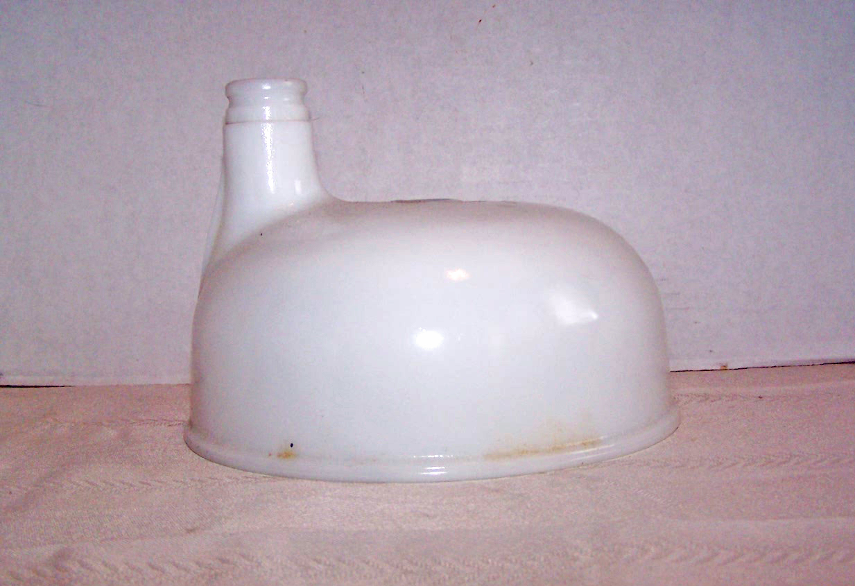 Milk Glass Electric Juicer Mixer Attachment