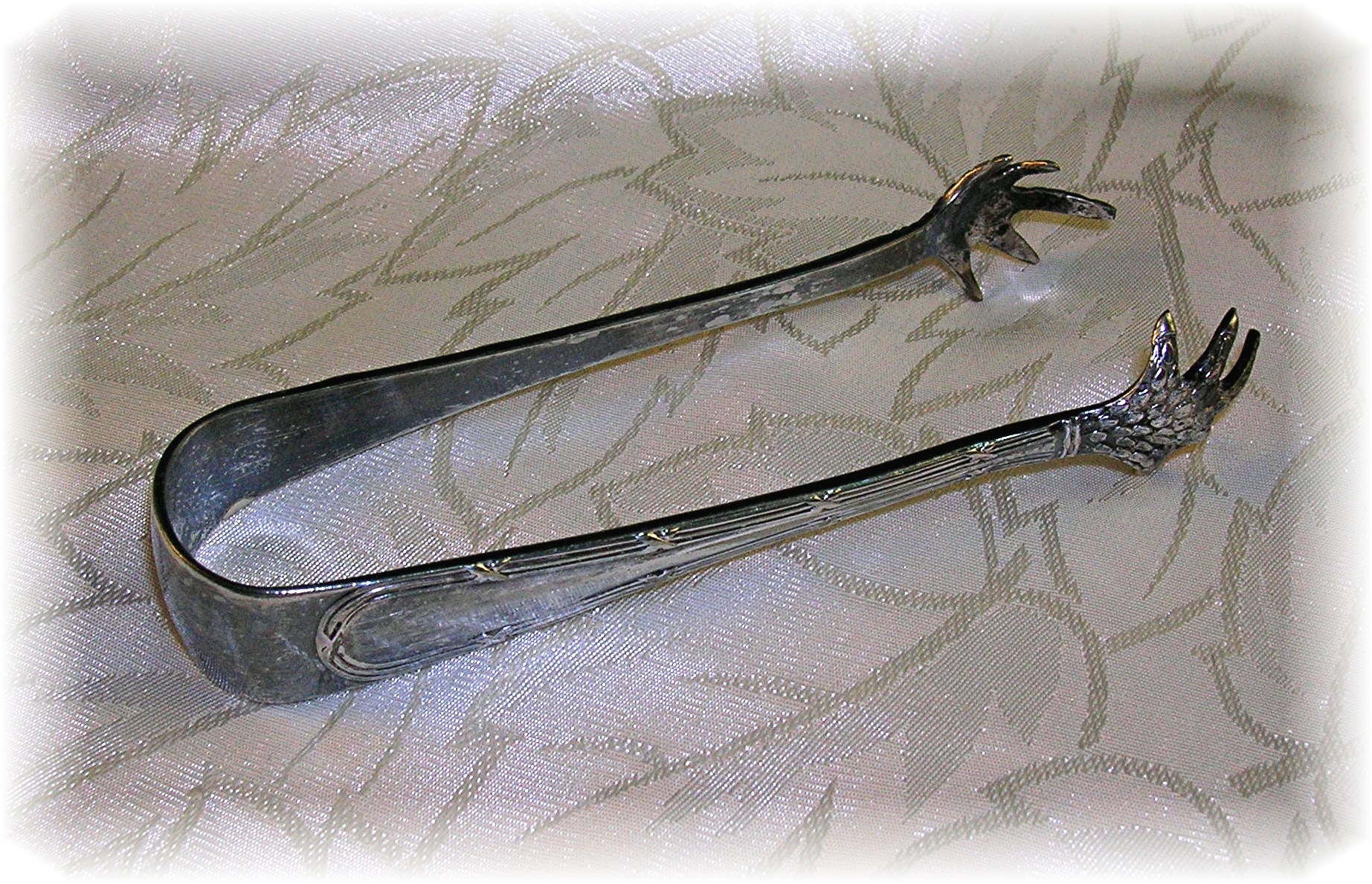 2 Pair Miniature Sterling Silver Hallmarked Sugar Tongs