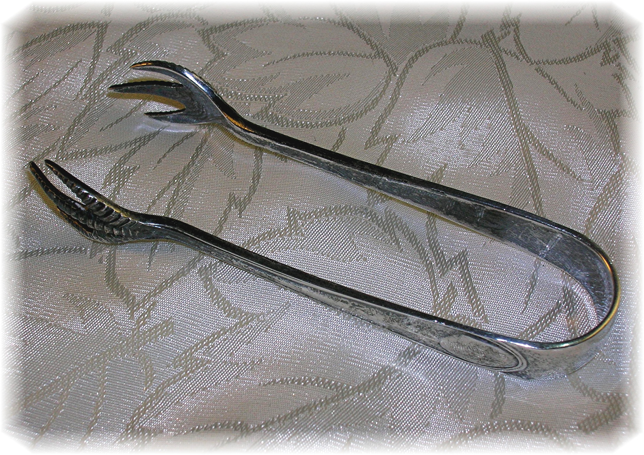 2 Pair Miniature Sterling Silver Hallmarked Sugar Tongs