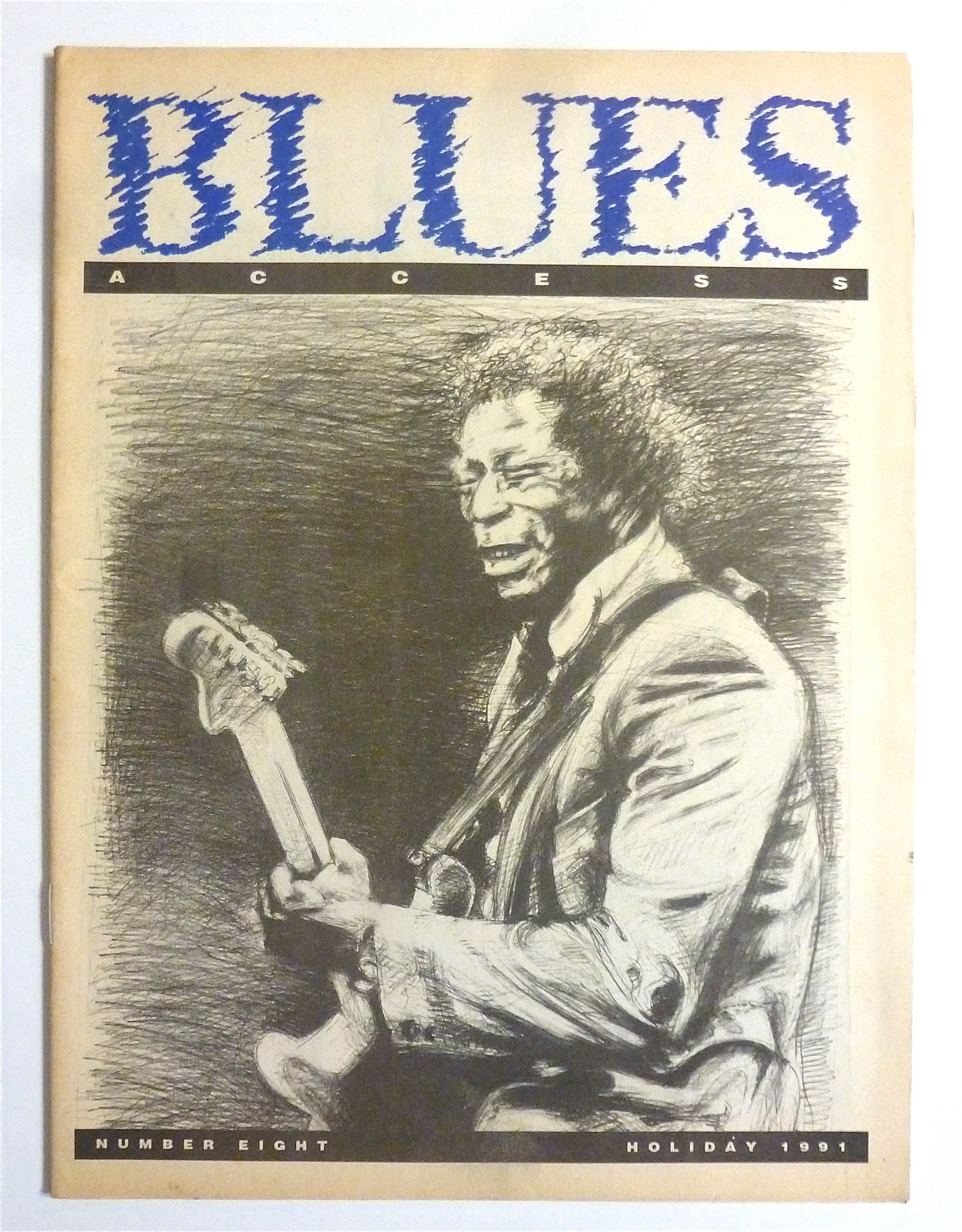 Blues Access Magazine Holiday 1991 Buddy Guy