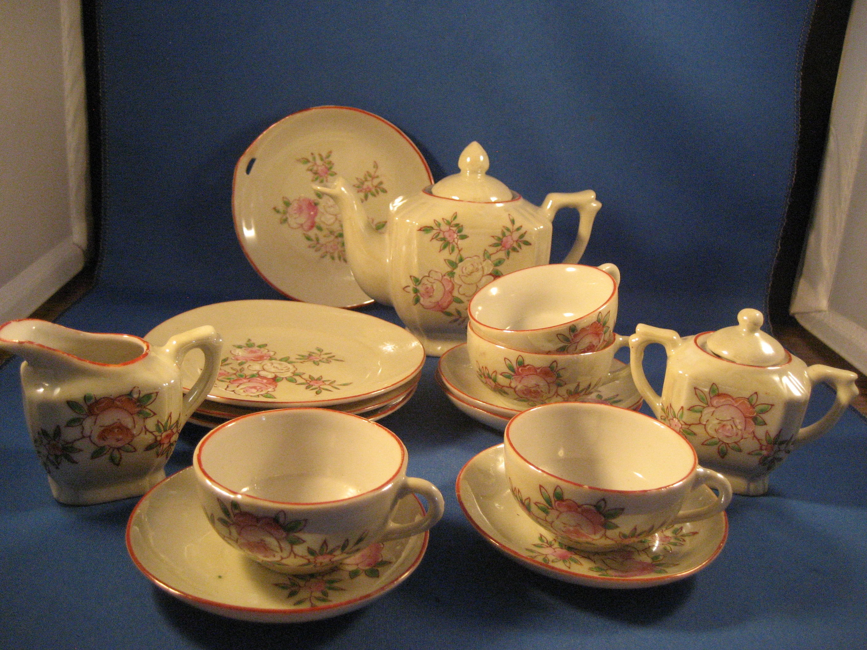 15Piece Child's China Set Made in Japan