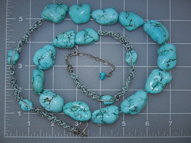 Silver Creations  Sleeping Beauty Turquoise Sterling Si