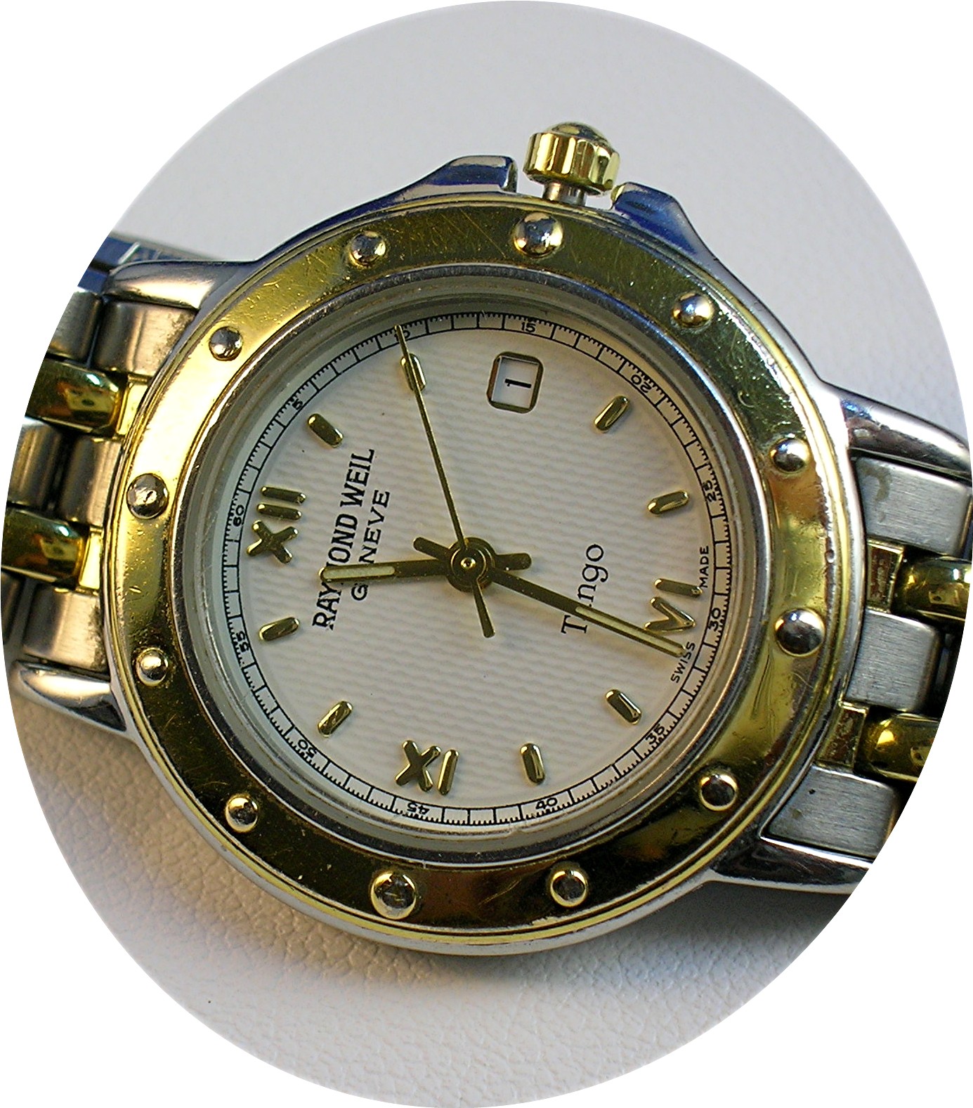 Raymend  WEIL Tango Ladies Gold and Stainless  Watch