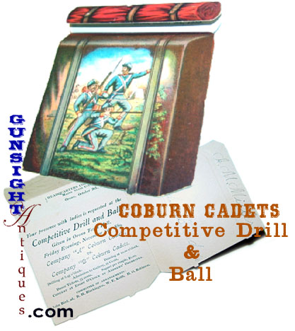 Maine Militia MILITARY DRILL & BALL INVITATION