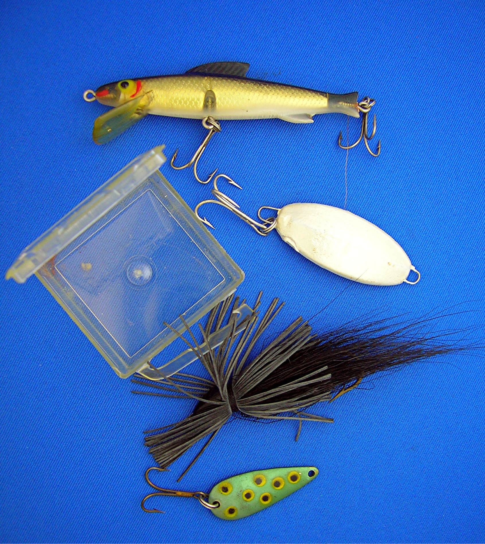 Fishin Lures Lot of 4 Whitney Jr and others