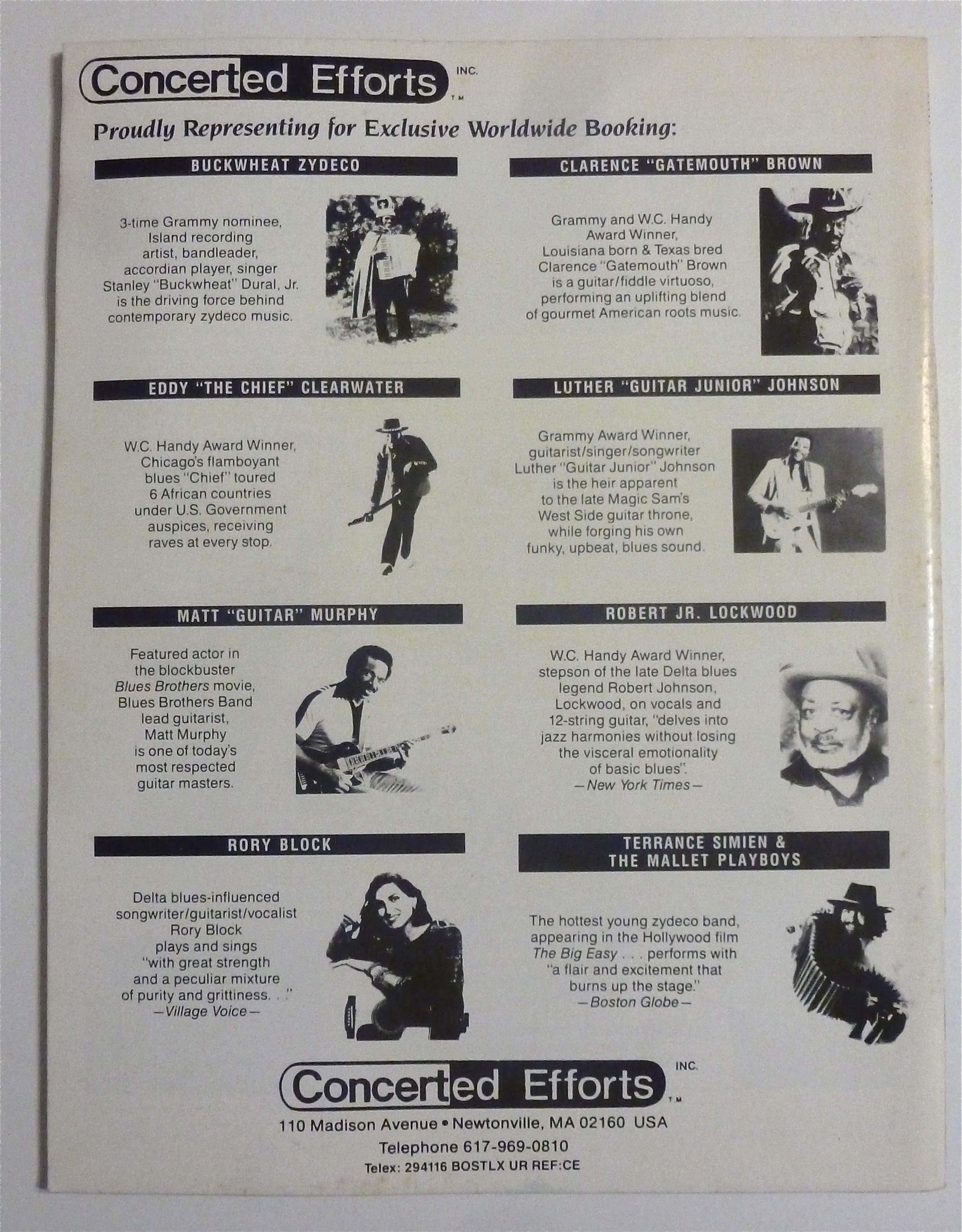 Living Blues Magazine December 1987 Bo Diddley