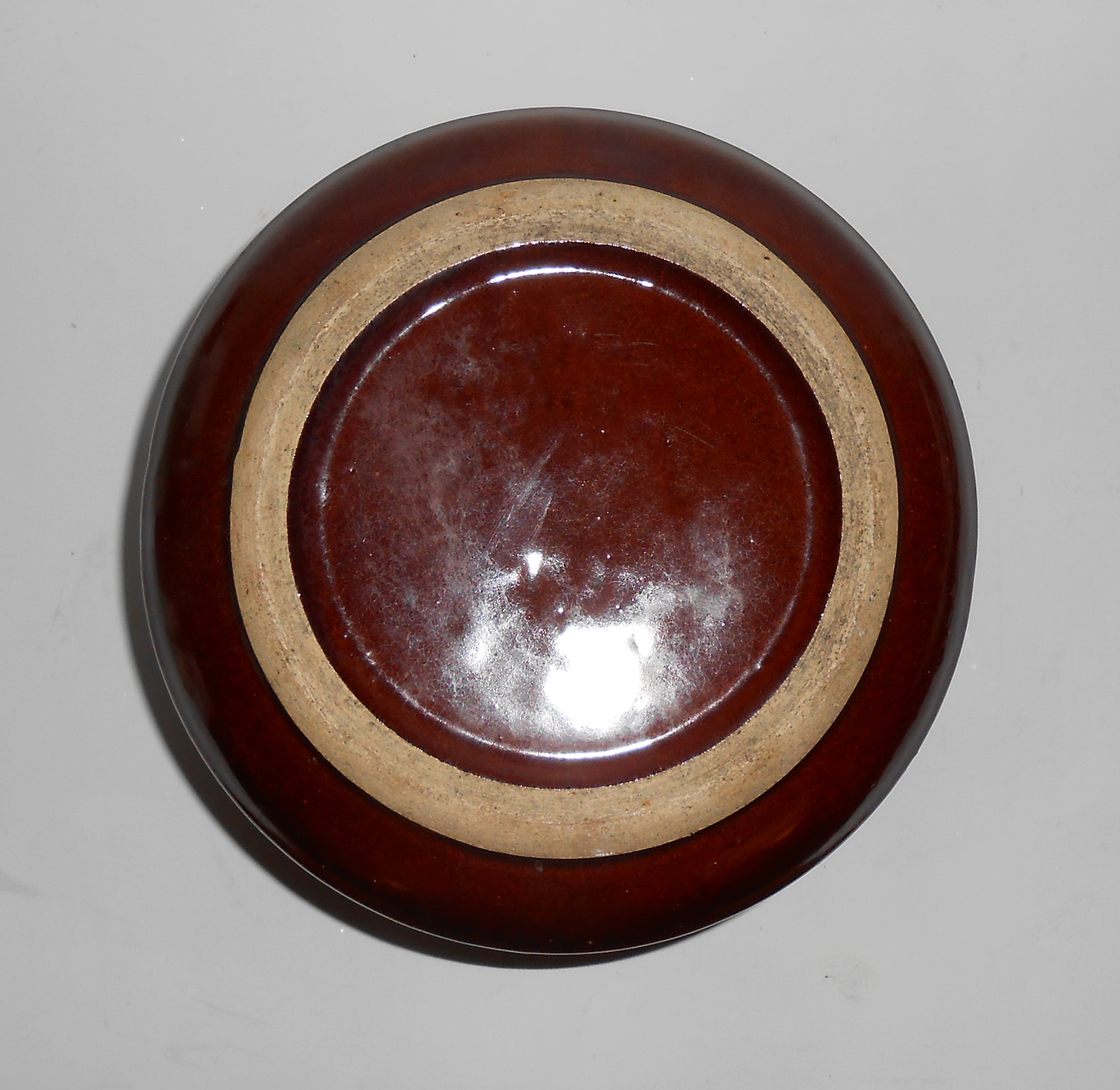 Robinson Ransbottom Pottery Brown #193 Cuspidor! MINT
