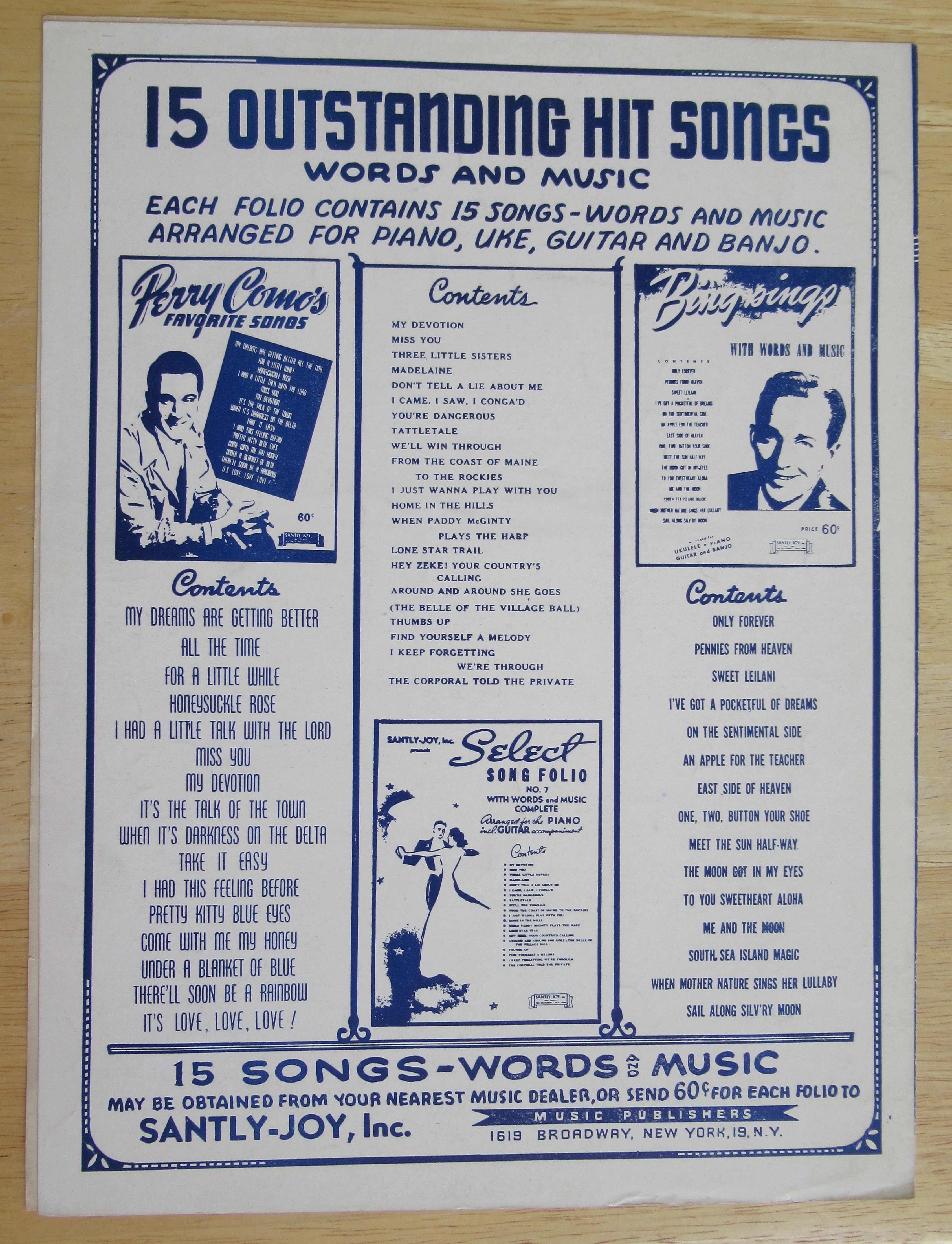 1946 It Couldn't Be True (Or Could It) Sheet Music
