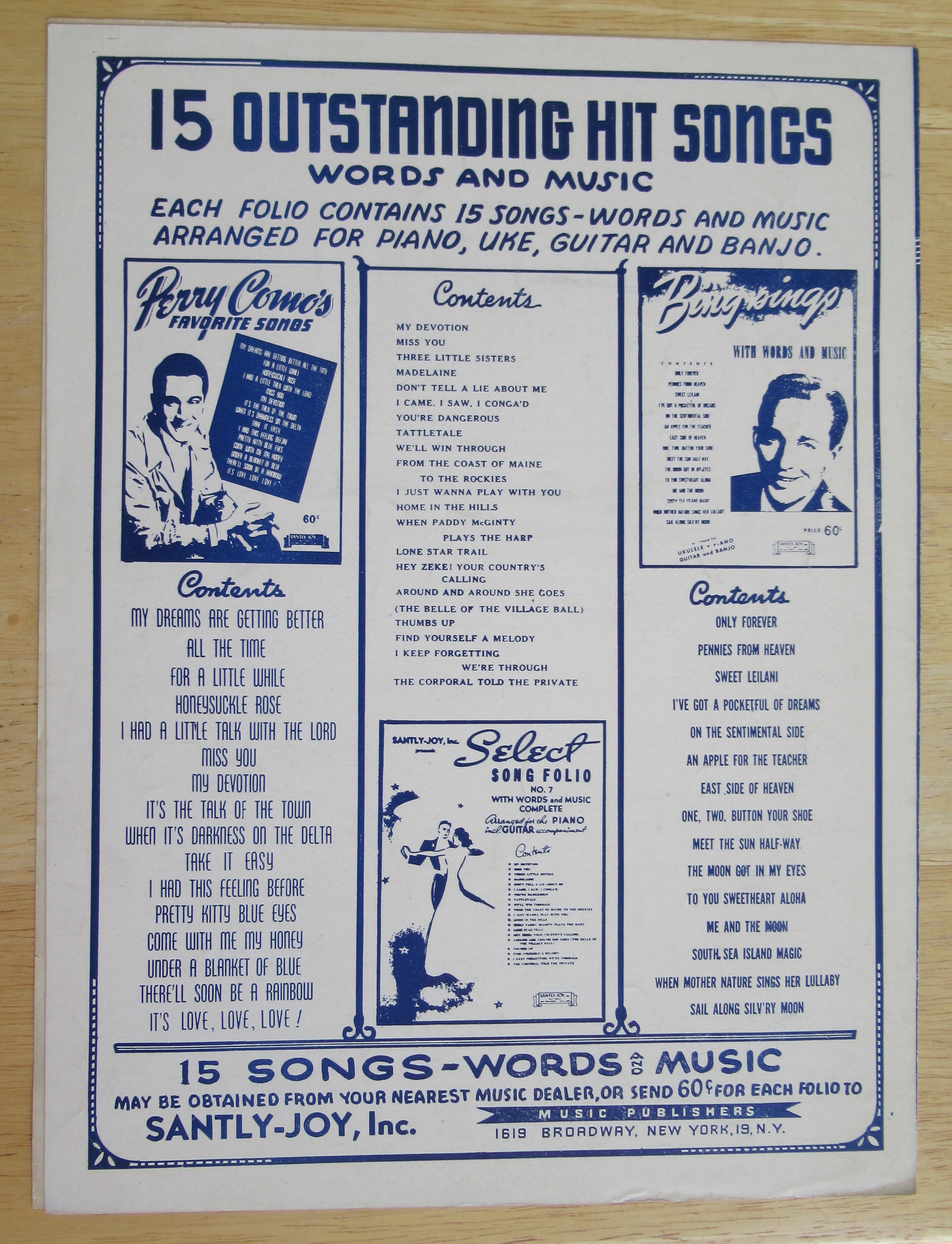 1946 It Couldn't Be True (Or Could It) Sheet Music