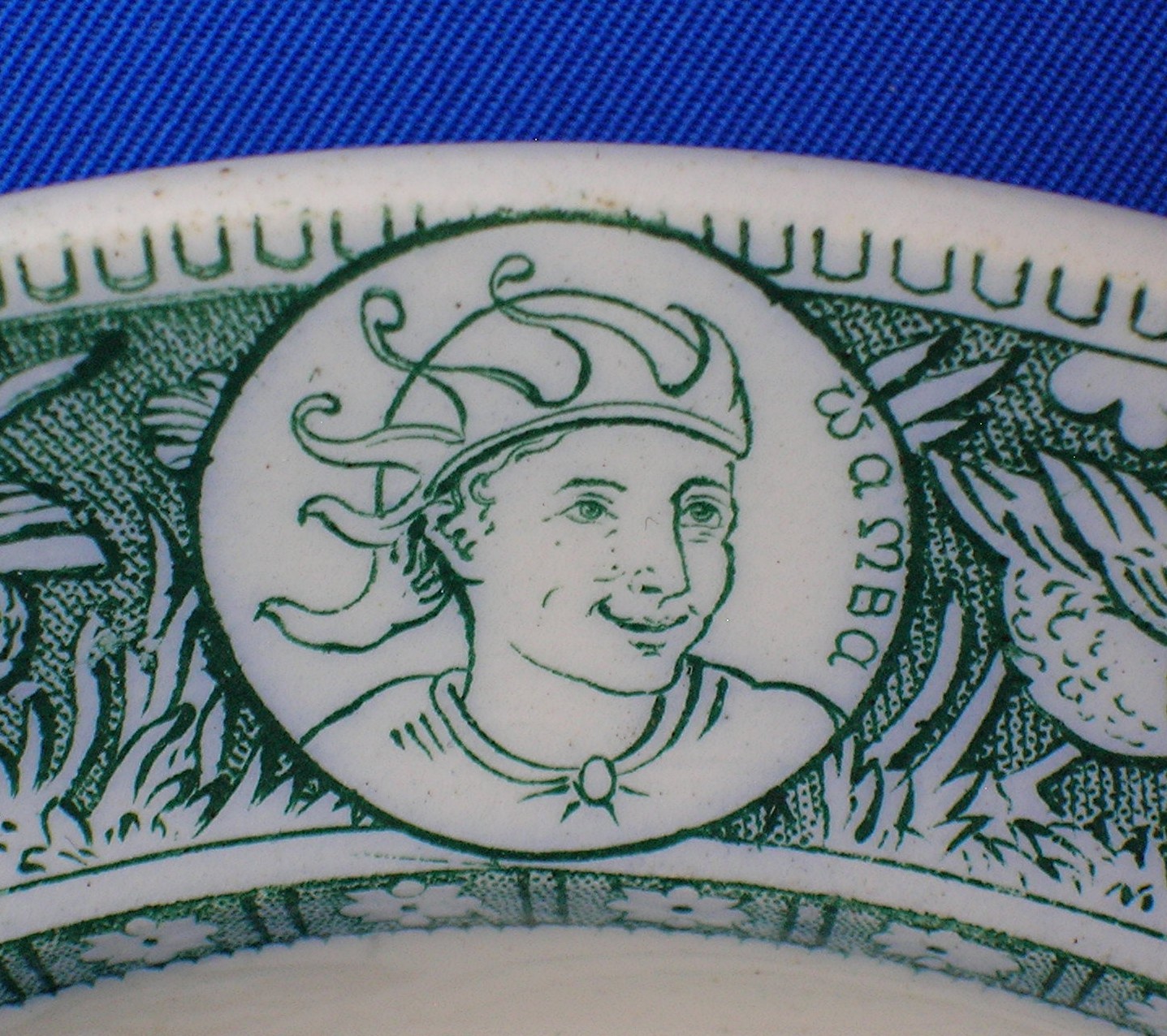 Wedgewood Collectors Plate, story of Ivanhoe, Urfried .