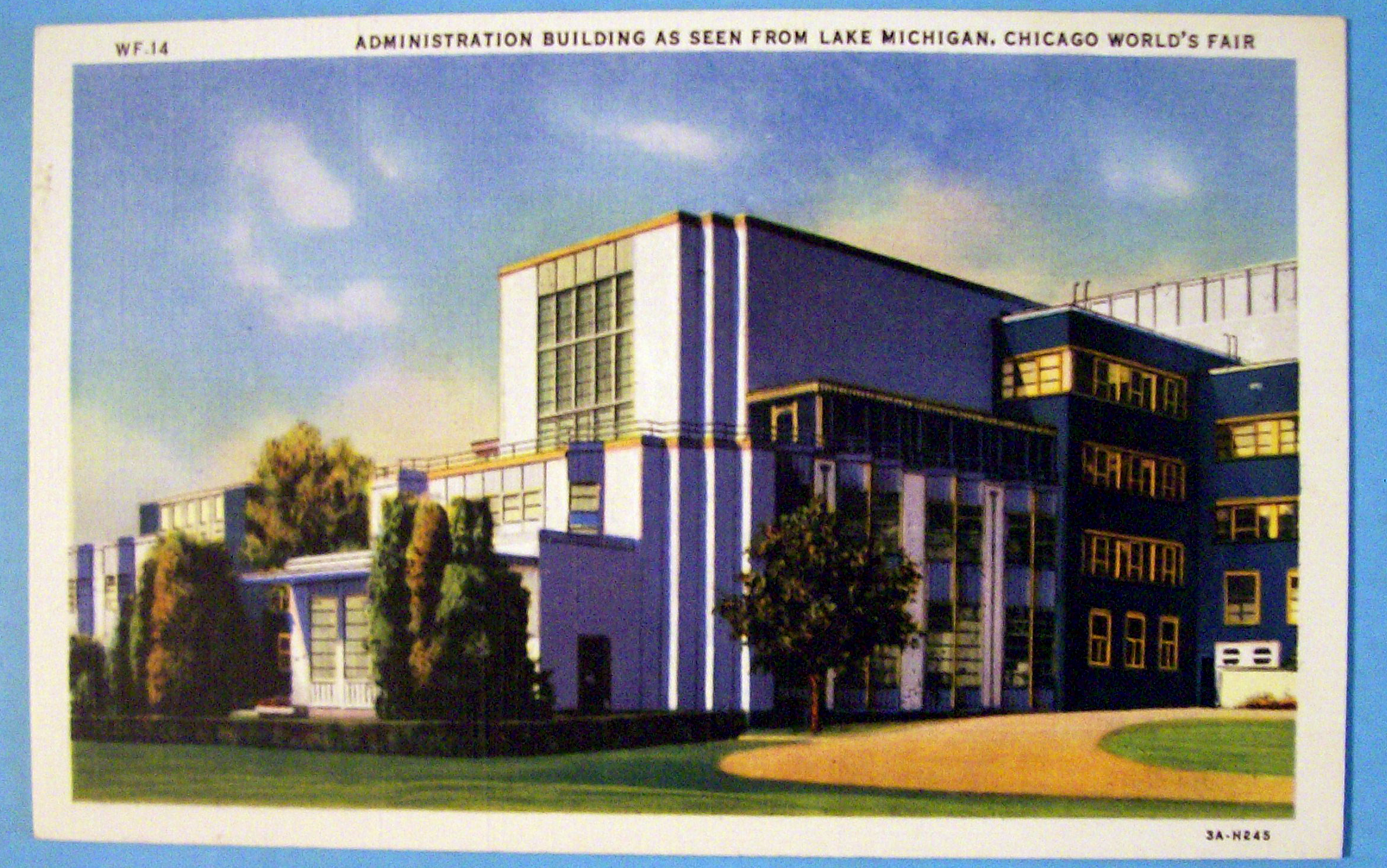 Administration Building Postcard (Century Of Progress)