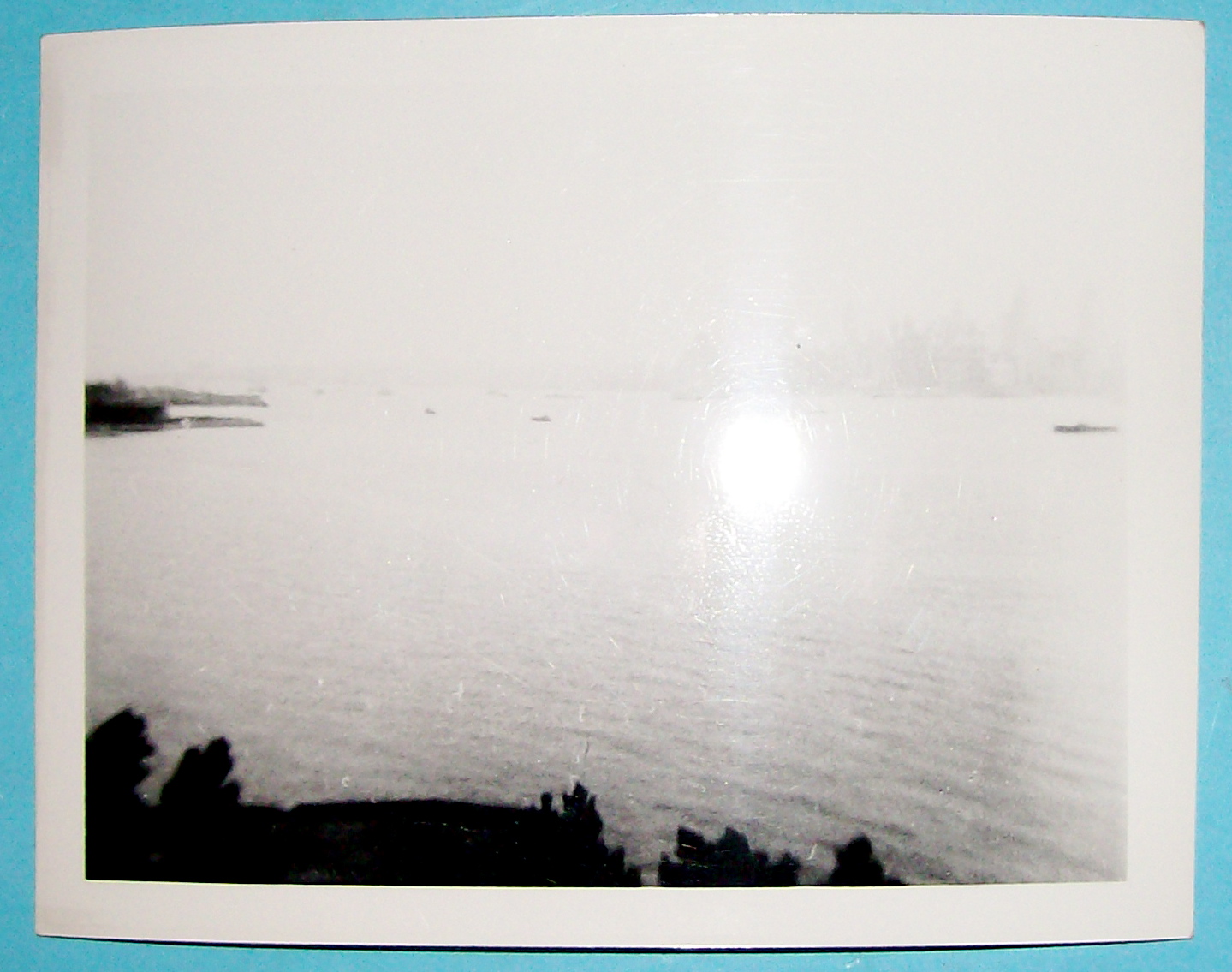1939 Manhattan Skyline From Statue Of Liberty Photo