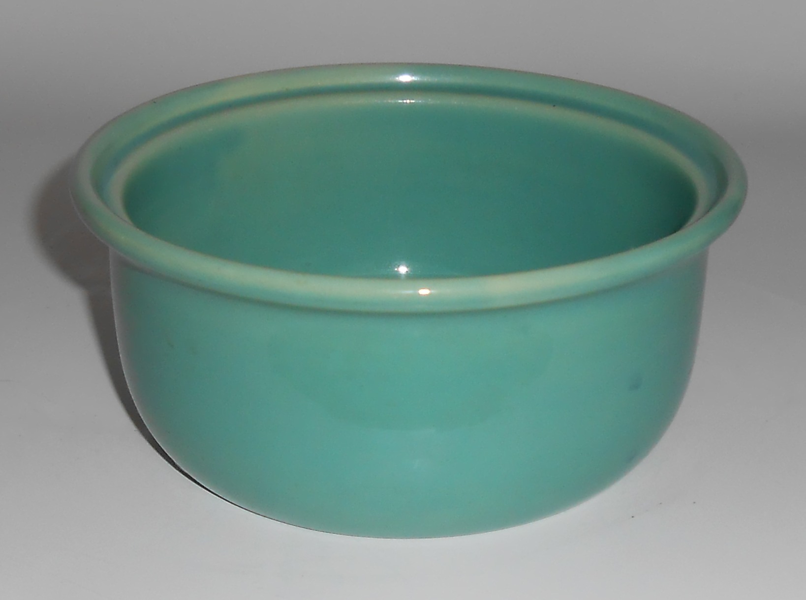 Coors Pottery Rosebud 5in Green Straight Casserole