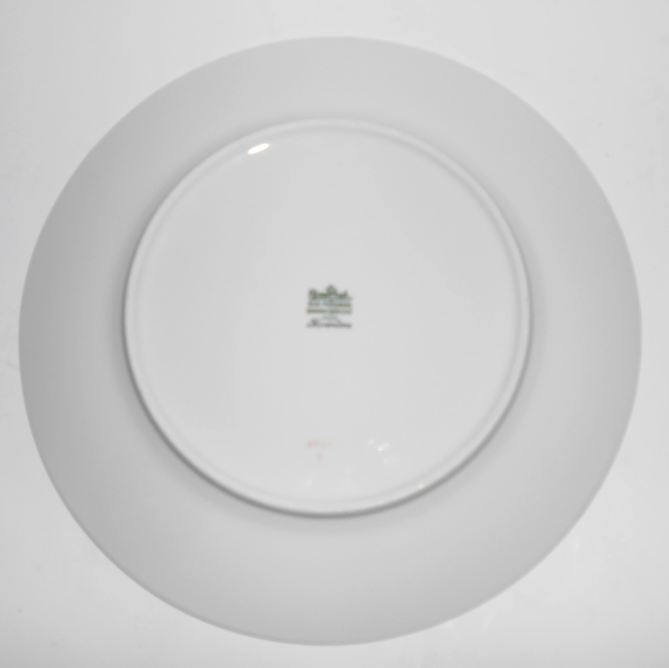 Rosenthal Porcelain China Florentine Gold Dinner Plate