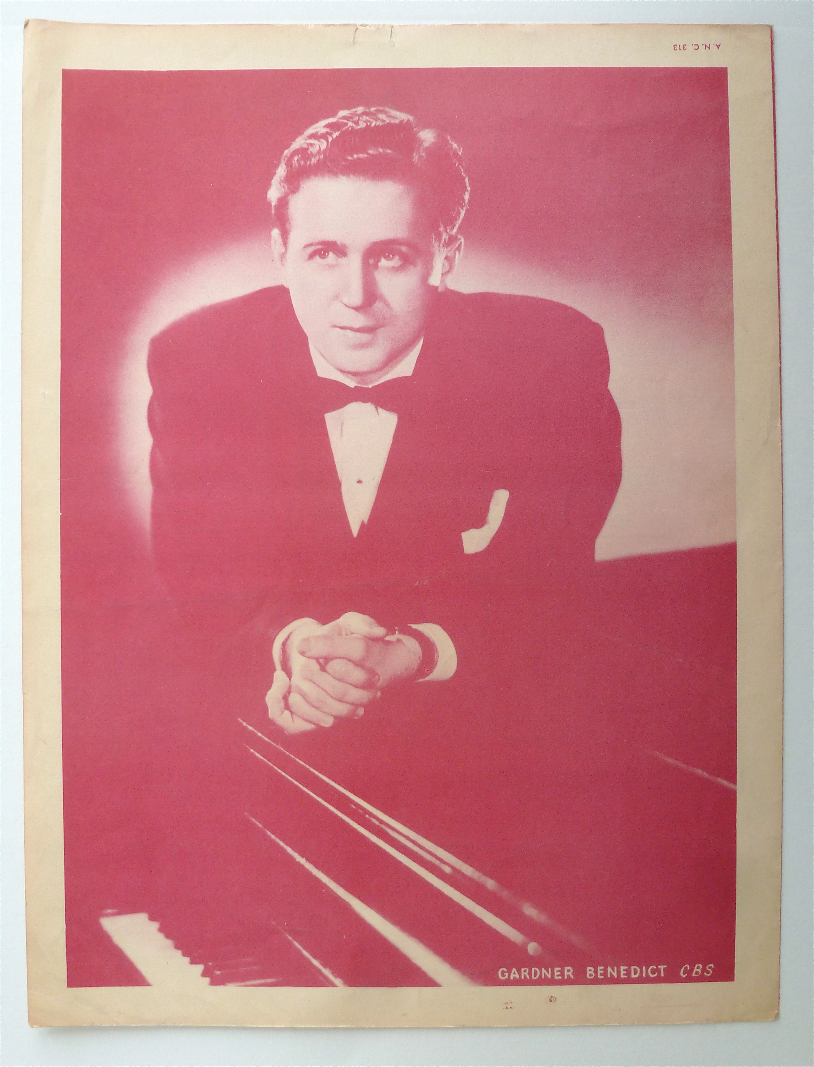 Sheet Music 1949 The Picture That Is Turned To The Wall