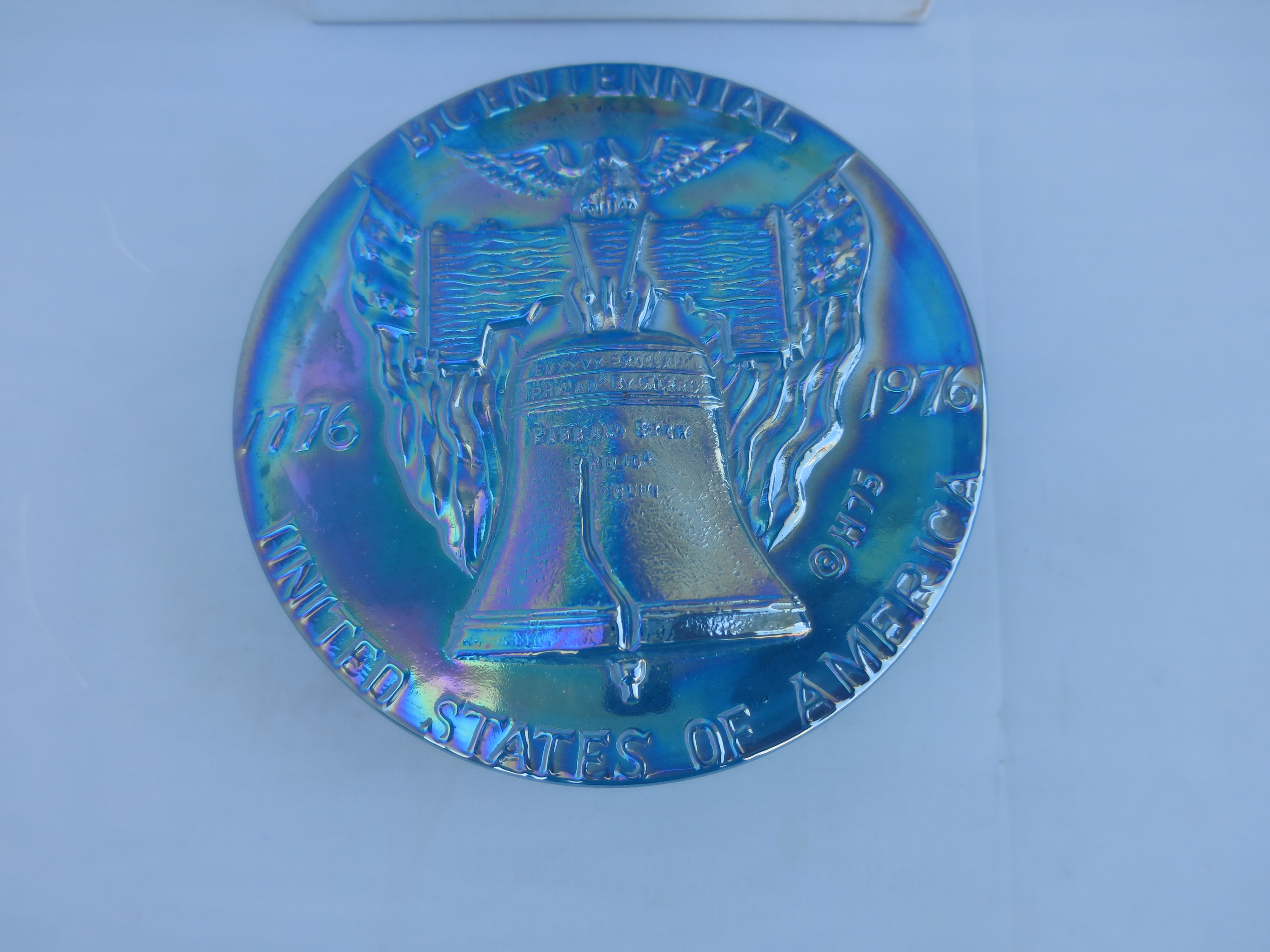 Bicentennial limited edition paper weight Holly City Bottle MIB