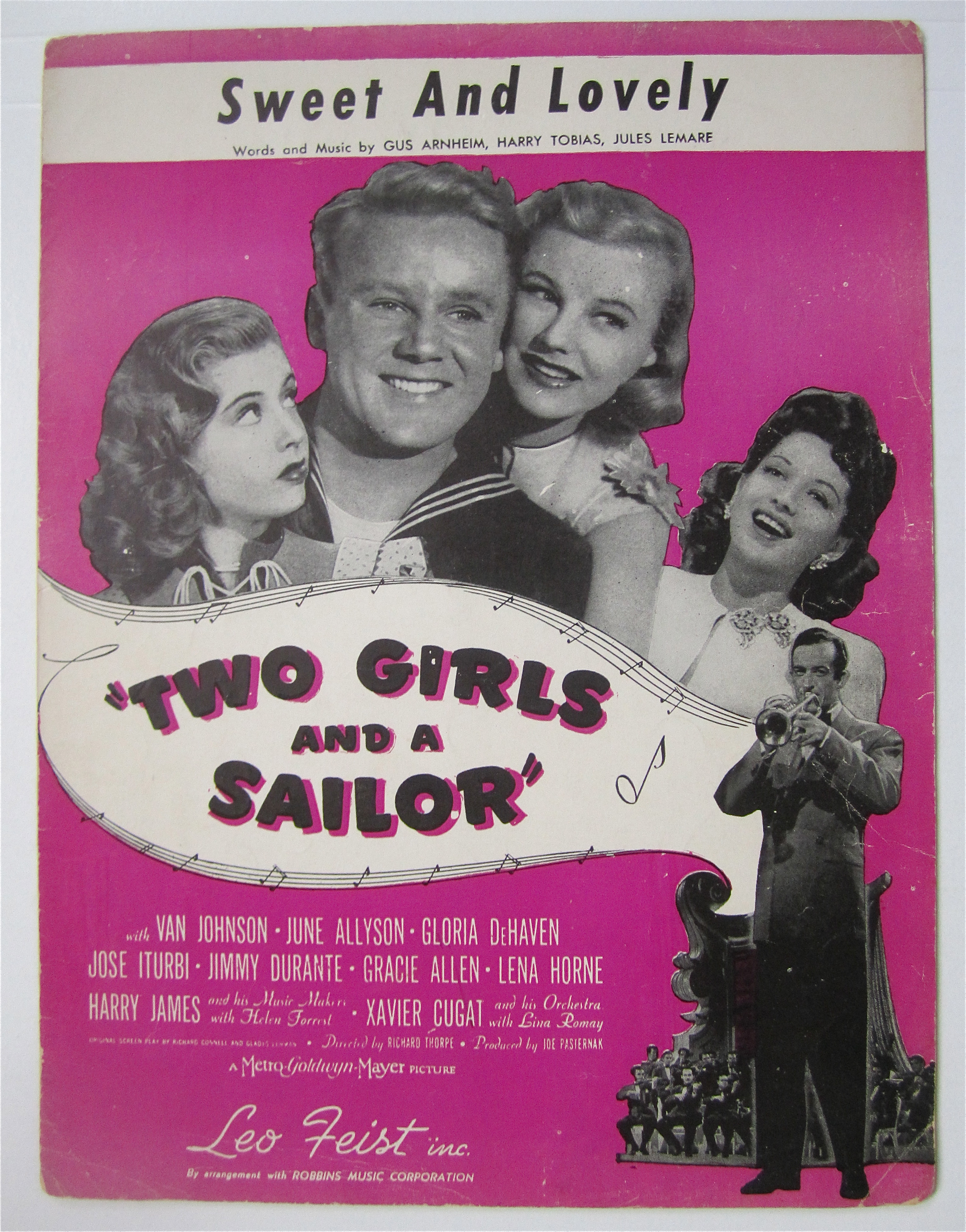 Sheet Music For 1932 Sweet And Lovely