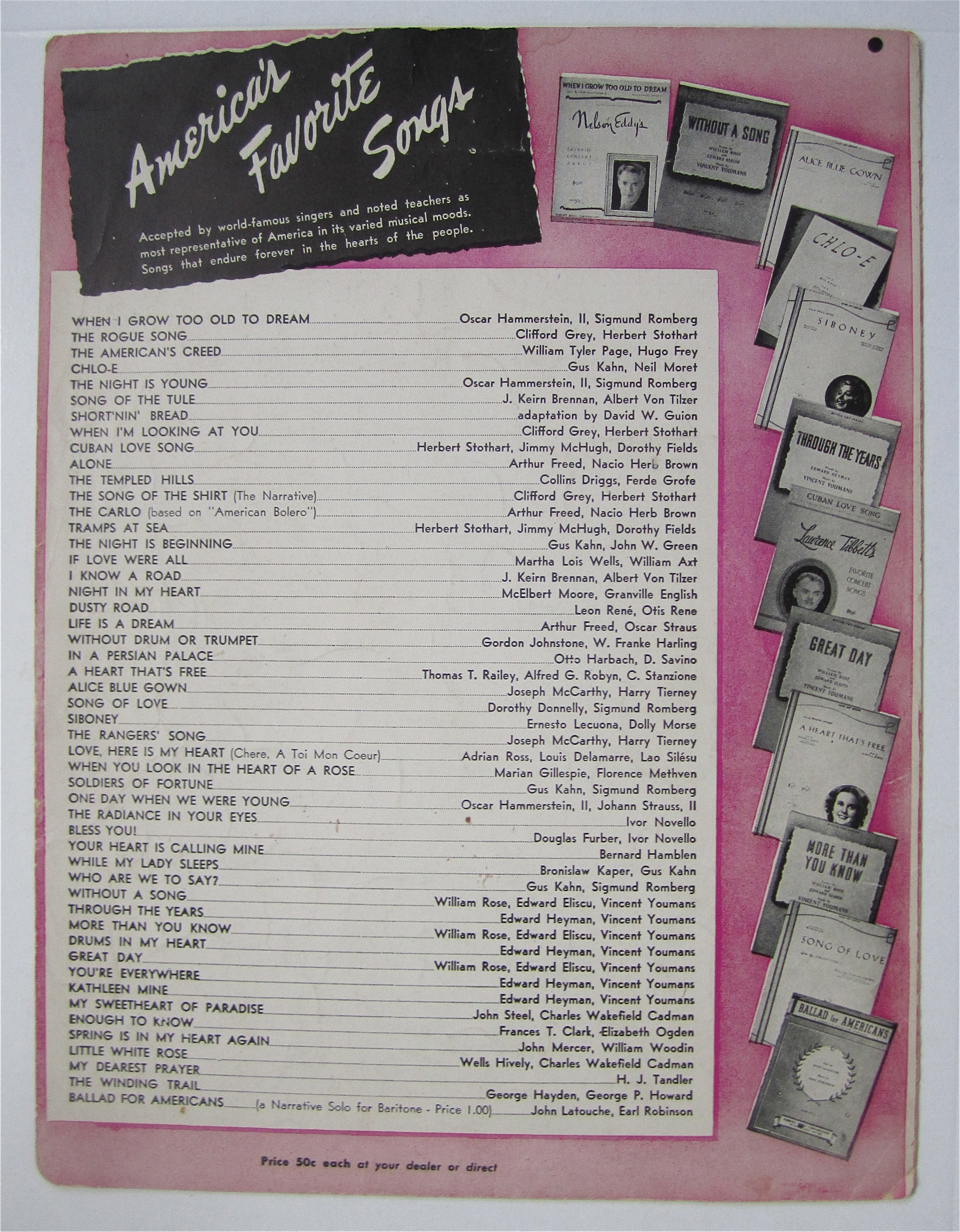 Sheet Music For 1932 Sweet And Lovely
