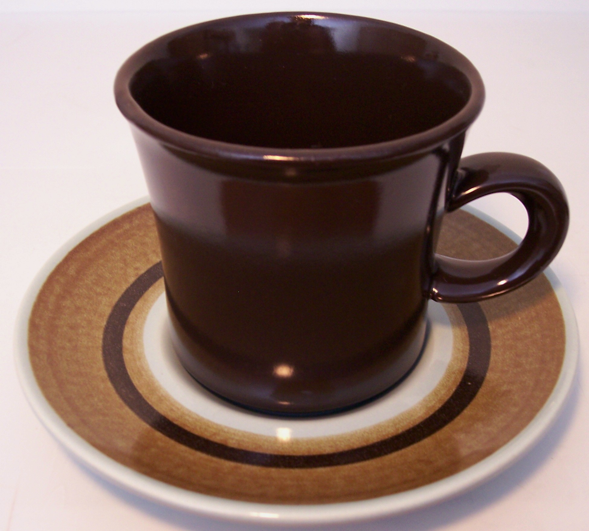 Franciscan Pottery Nut Tree Cup & Saucer Set