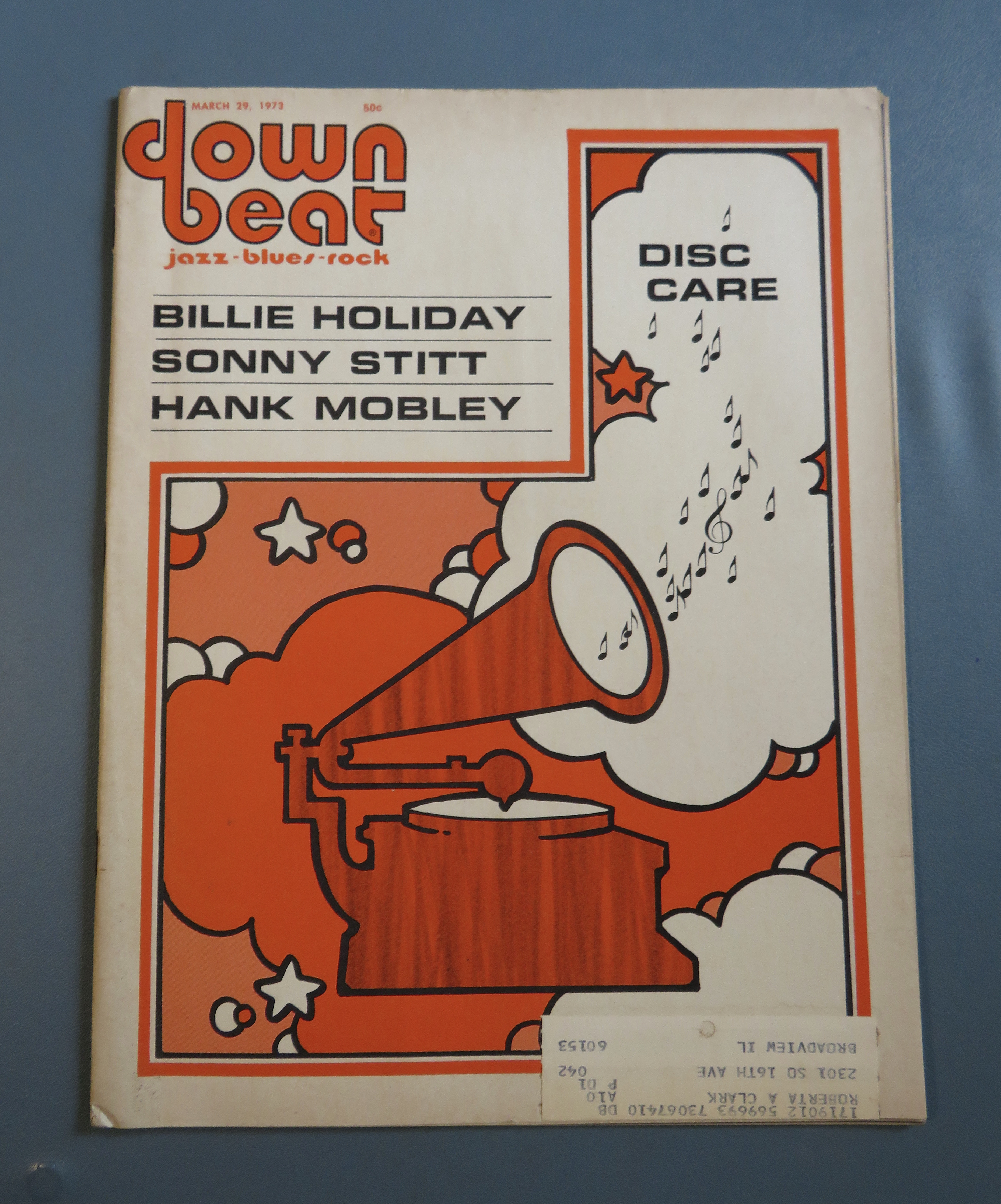 Downbeat Magazine March 29, 1973